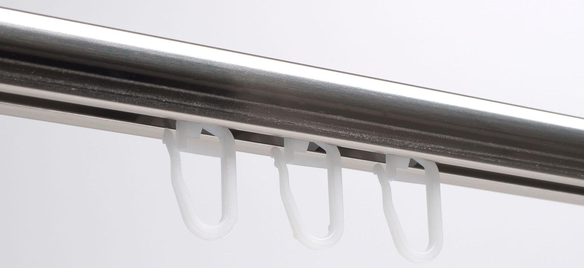Liedeco U-Schiene »U-STORELAU01GS«, 1 läufig-läufig, Fixmaß