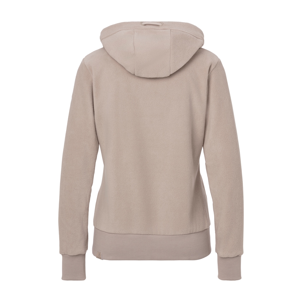 Ragwear Sweatjacke »NESKA FLEECE ZIP«, mit Kapuze und Kordelzug, praktische Eingrifftaschen