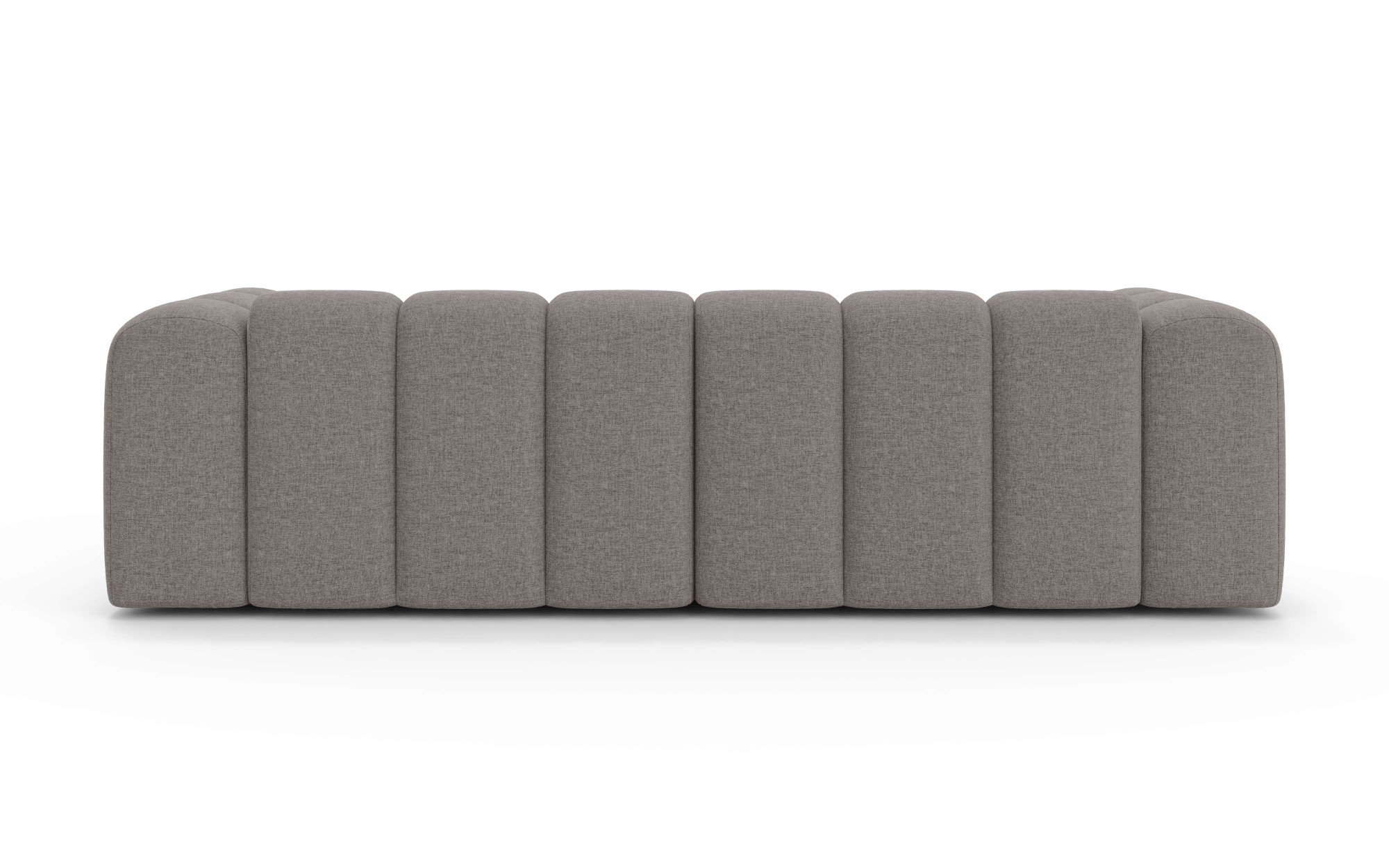 OTTO home Ecksofa »KALLIE Design-Sofa mit Wellenunterfederung, Bubble-Optik, 248/186/72cm«, moderne Steppung, hoher Sitzkomfort und modernes Design