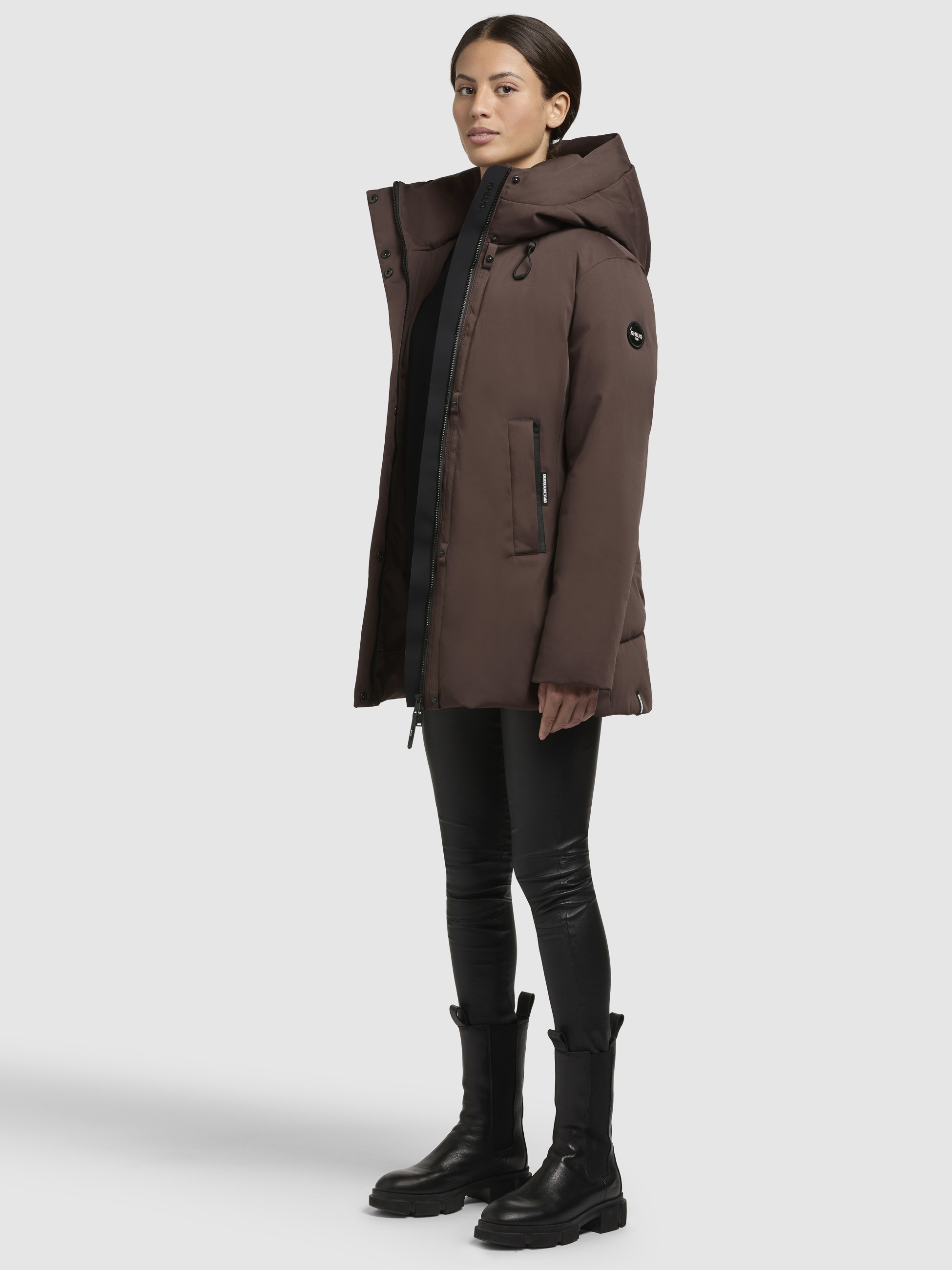 khujo Winterjacke »PALLA«, mit Kapuze