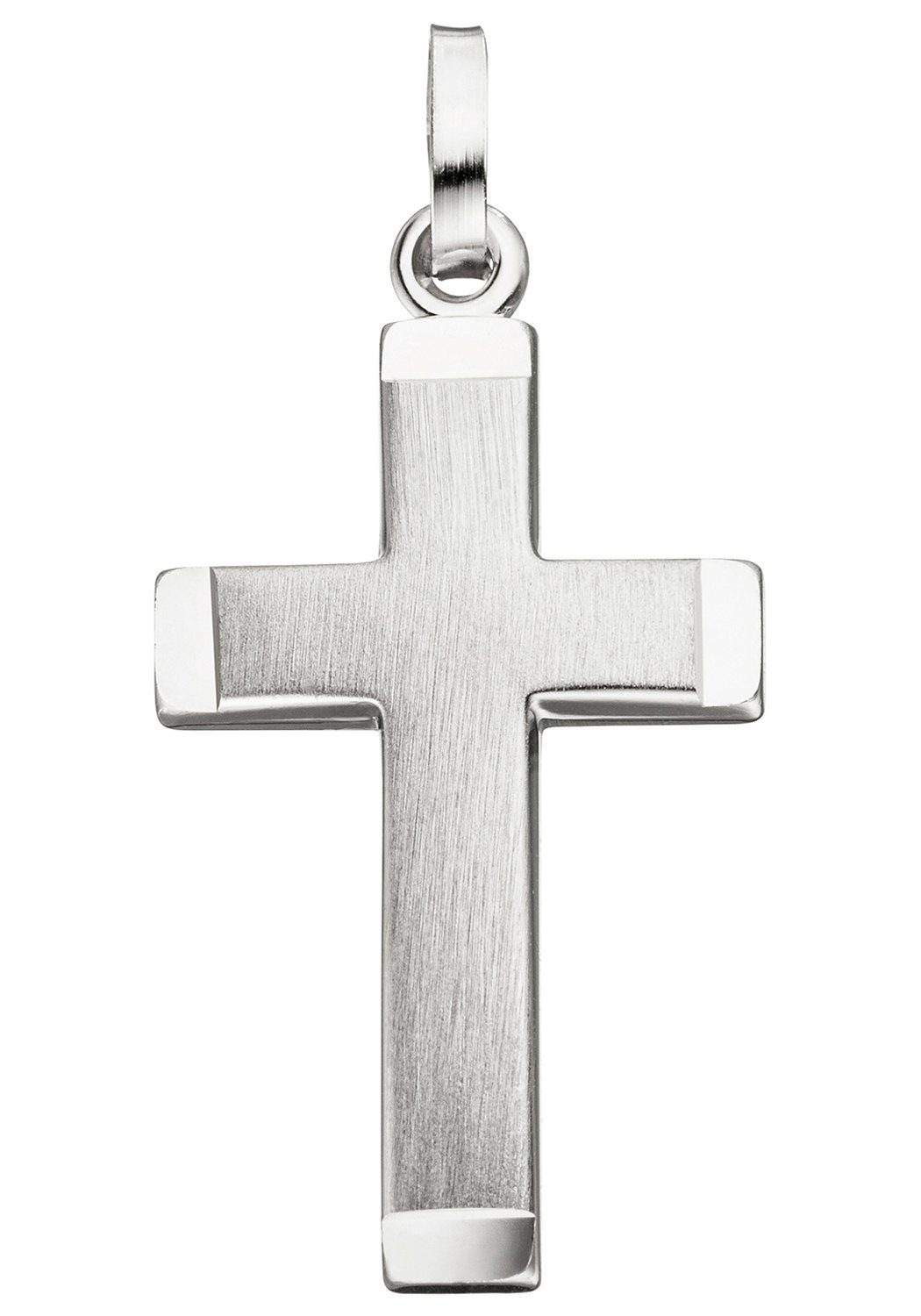 JOBO Damen-Anhänger Kreuz aus 925 Silber 