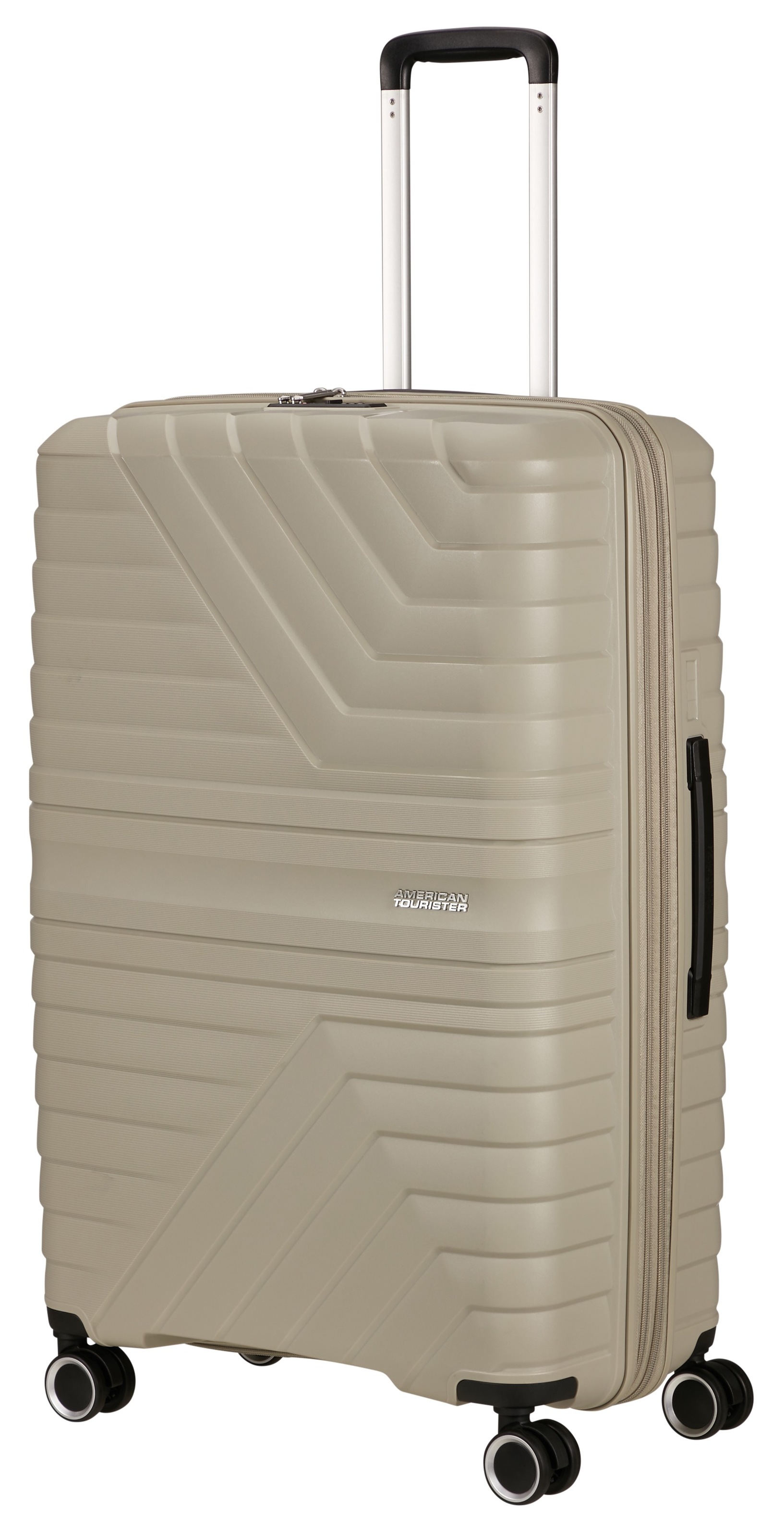 American Tourister® Hartschalen-Trolley »FLYTWIST, verschiedene Größen und Farben«, 4 Rollen, Hartschalen-Koffer personalisierbar Volumenerweiterung