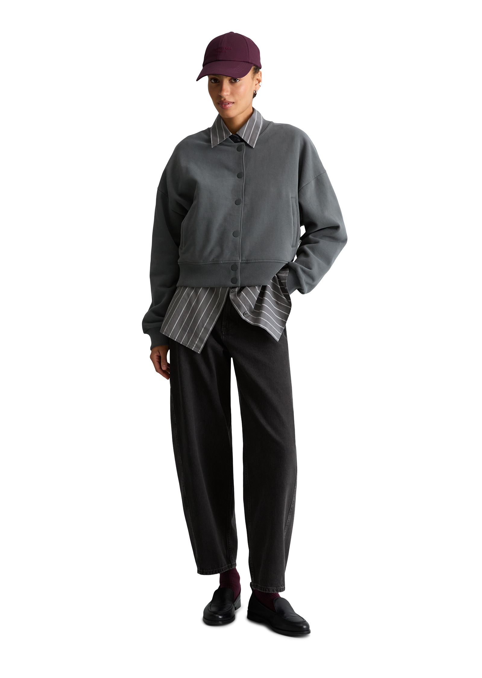 Marc O'Polo DENIM Sweatjacke »aus softer Bio-Baumwolle«