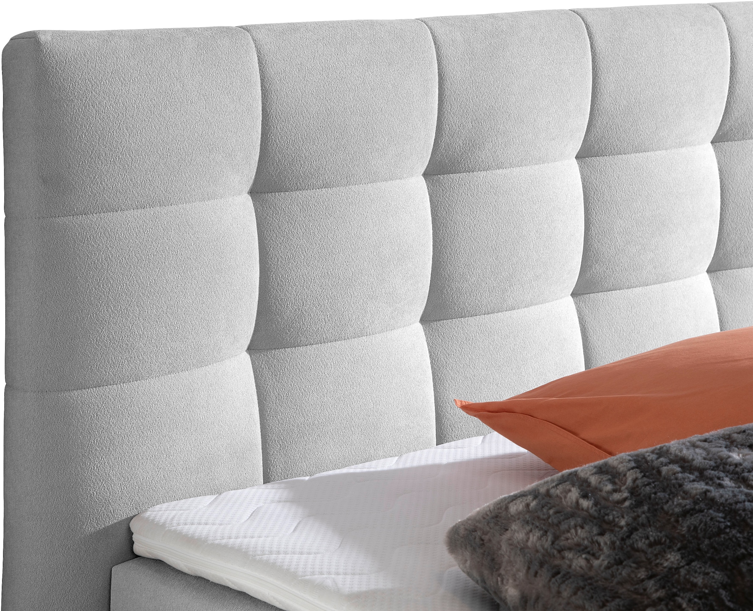 Home affaire Boxbett »Marvao« Boxbett mit Bettkasten, inkl. Topper