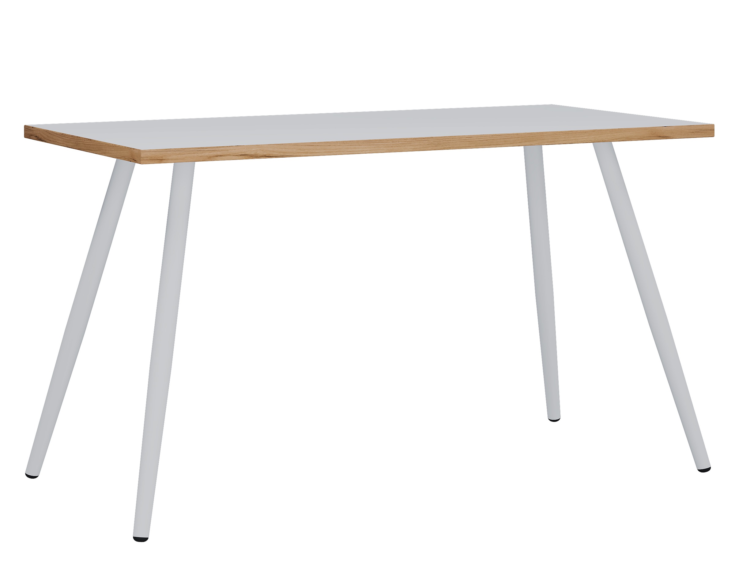 VCM Schreibtisch »VCM Schreibtisch Computertisch Bürotisch Skandanivischer Retro Look Salia 110x80 cm«, (Salia)