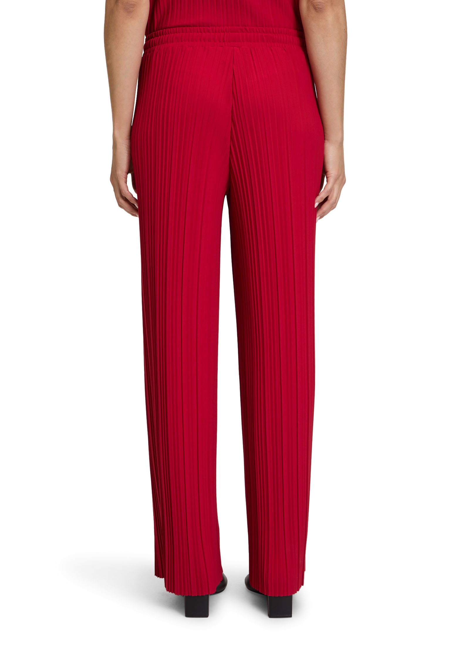 Betty&Co Stretch-Hose »Betty & Co Stretch-Hose mit Plissee«, Plissee