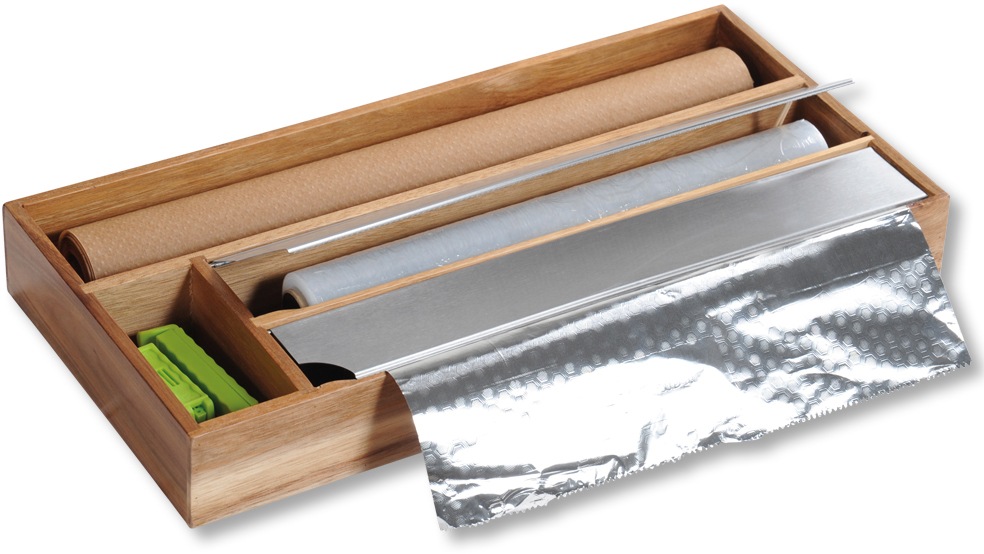 KESPER Folienspender 100% FSC-zertifiziertes Akazienholz günstig online kaufen