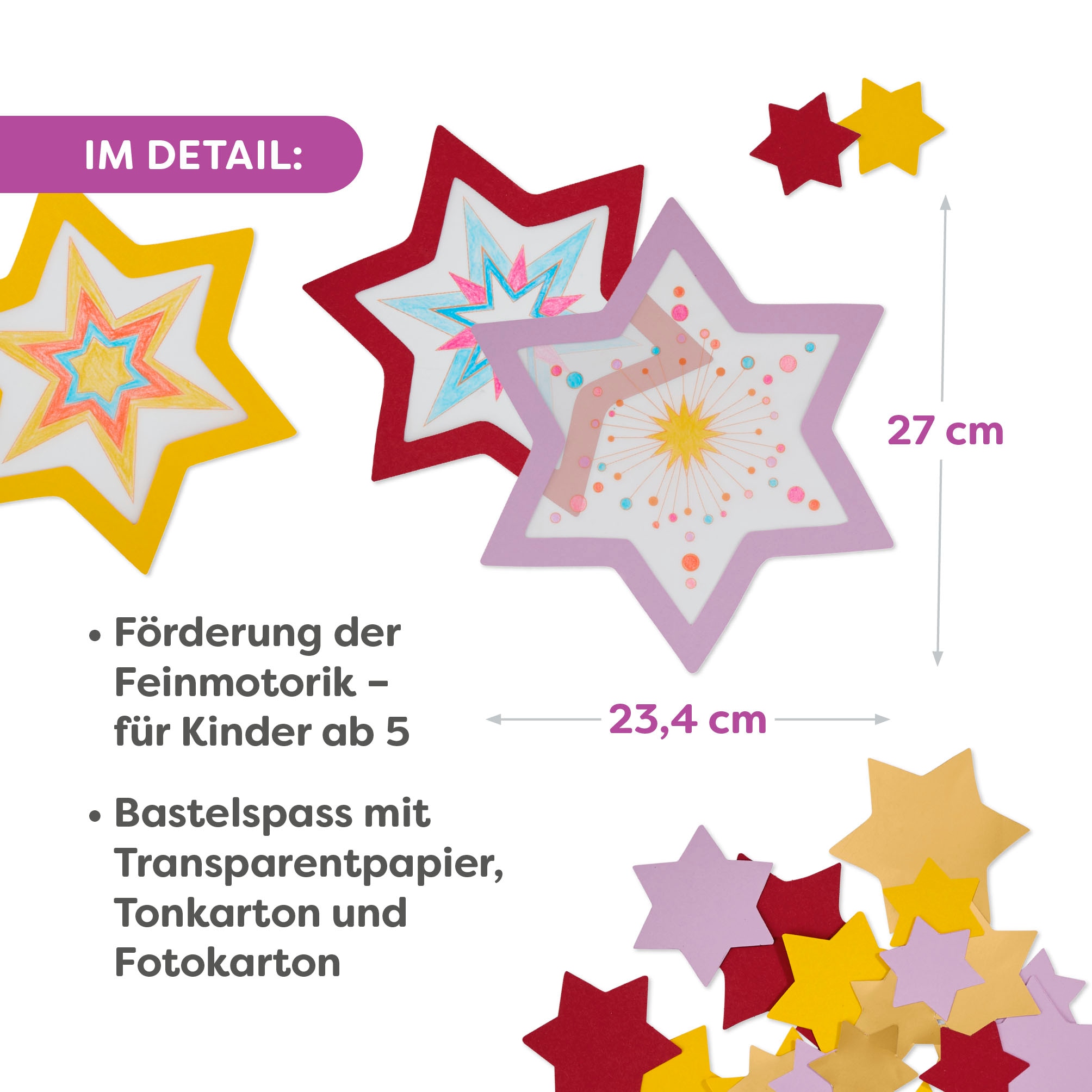 Haba Kreativset »2er Bastelsets Weihnachten«