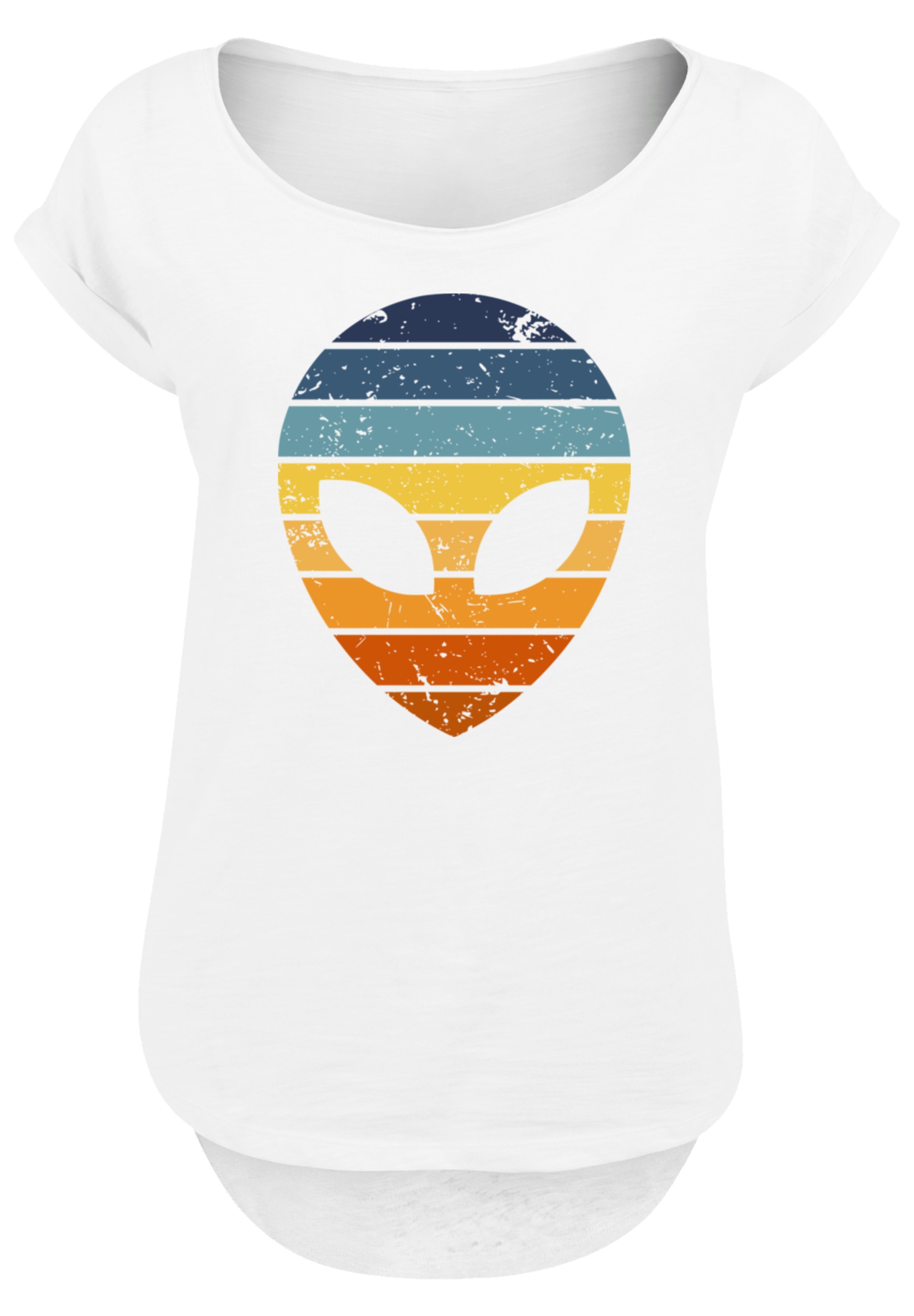 F4NT4STIC T-Shirt "Alien Sonnenuntergang Retro", Premium Qualität günstig online kaufen