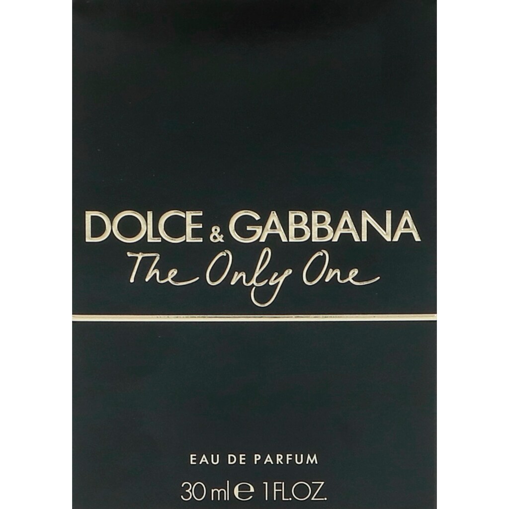 DOLCE & GABBANA Eau de Parfum »The Only One«