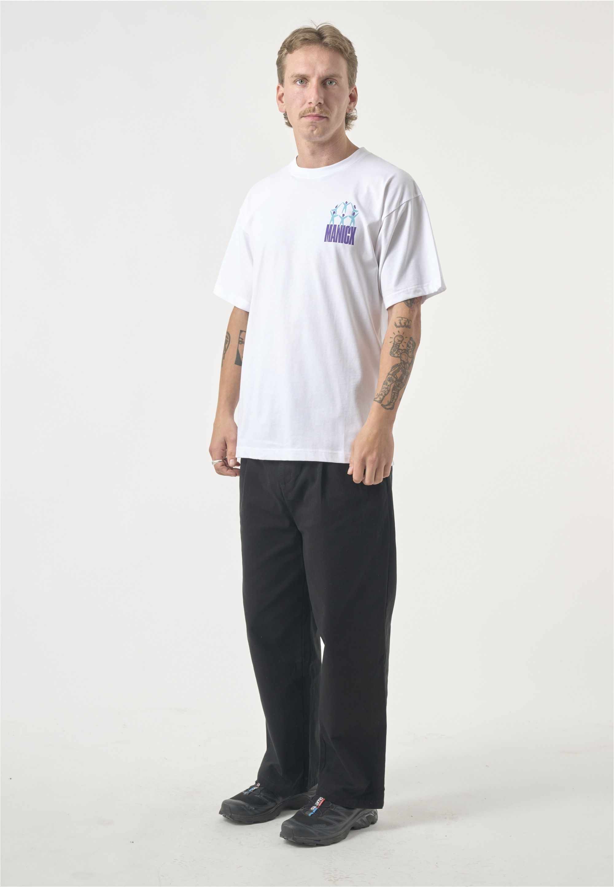 Cleptomanicx T-Shirt »Classic Tee Gathering«, Locker geschnitten