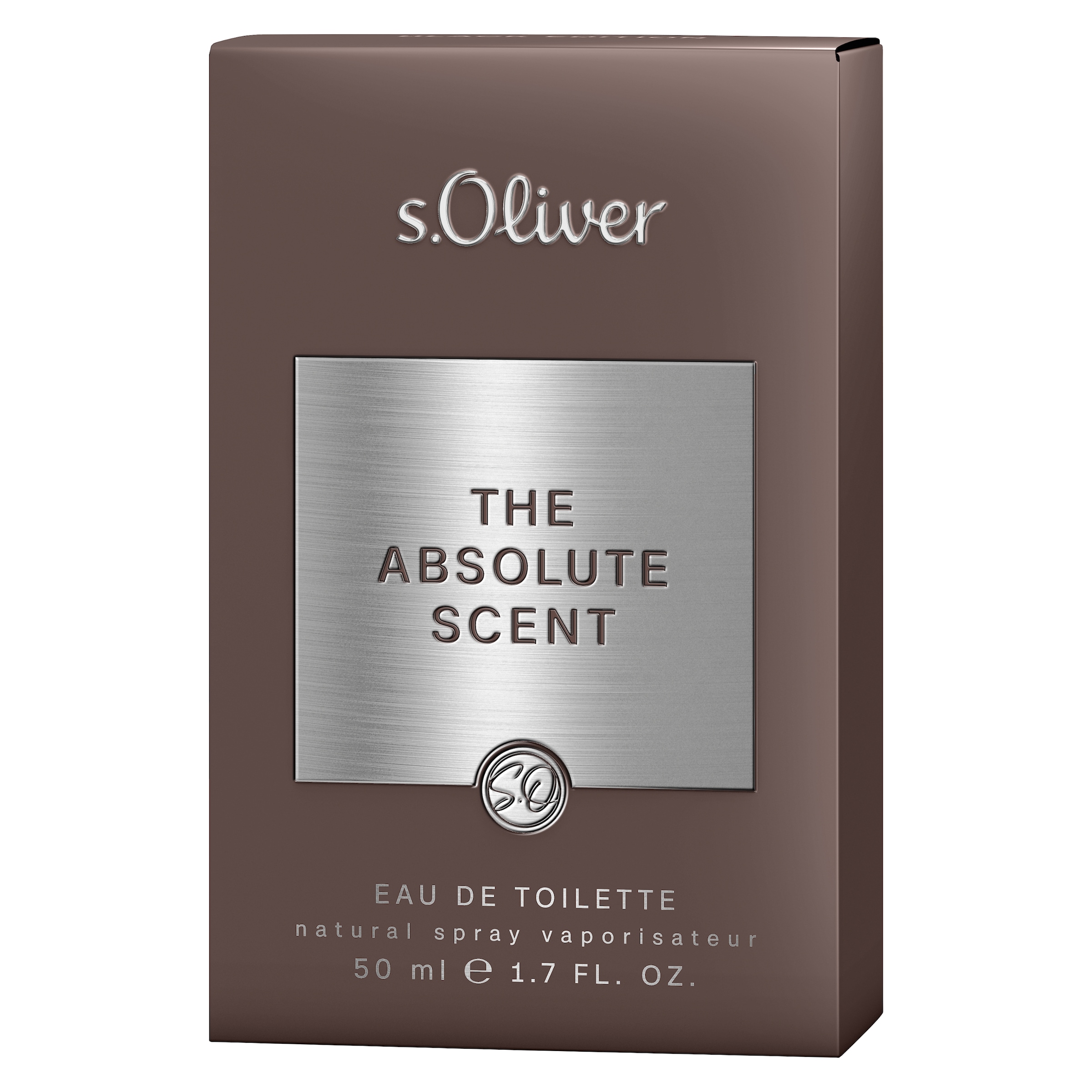 s.Oliver Eau de Toilette »THE ABSOLUTE SCENT« EdT 50 ml Nat. Spray Ambre