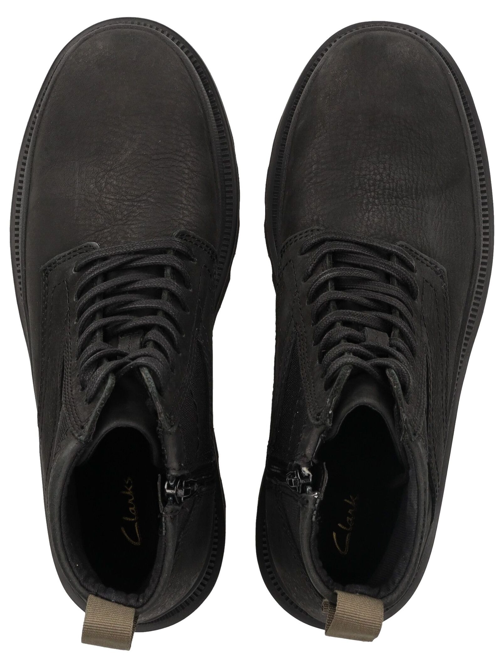 Clarks Schnürstiefelette »Clarks Stiefelette Leder/Textil«