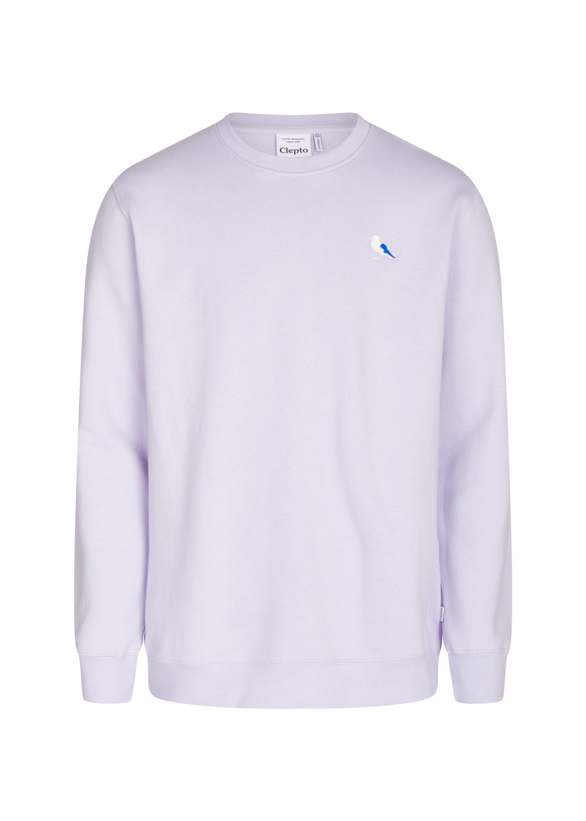 Cleptomanicx Sweatshirt »Embro Gull«, mit kleiner Möwen-Stickerei
