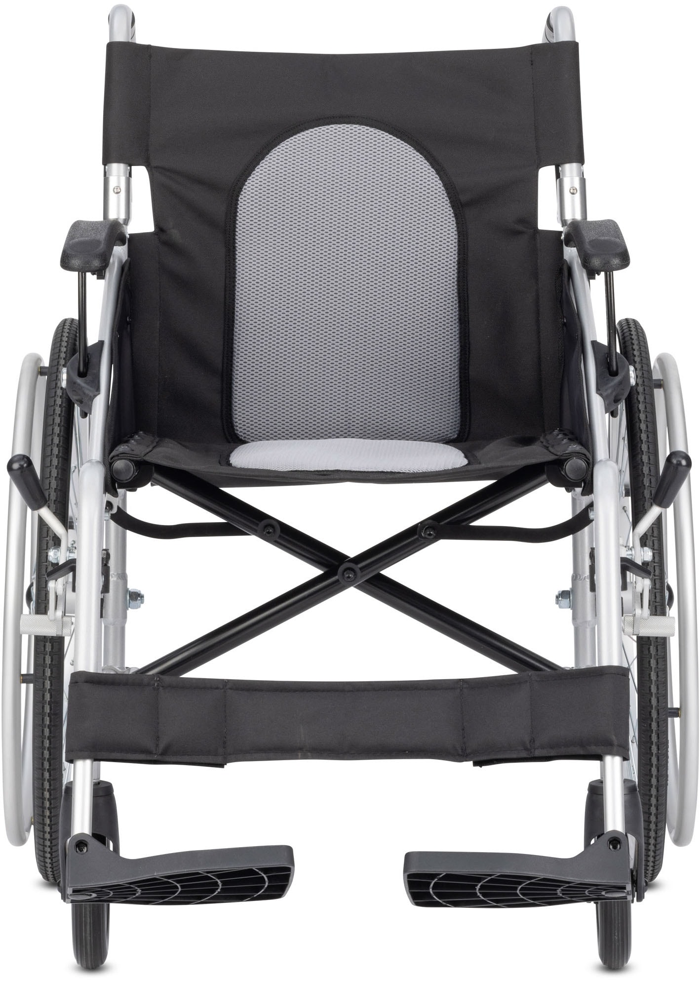 Bischoff & Bischoff Transportrollstuhl »Vida 22"«, Die perfekte Wahl für Reisen und Mobilität unterwegs, nur 11 kg