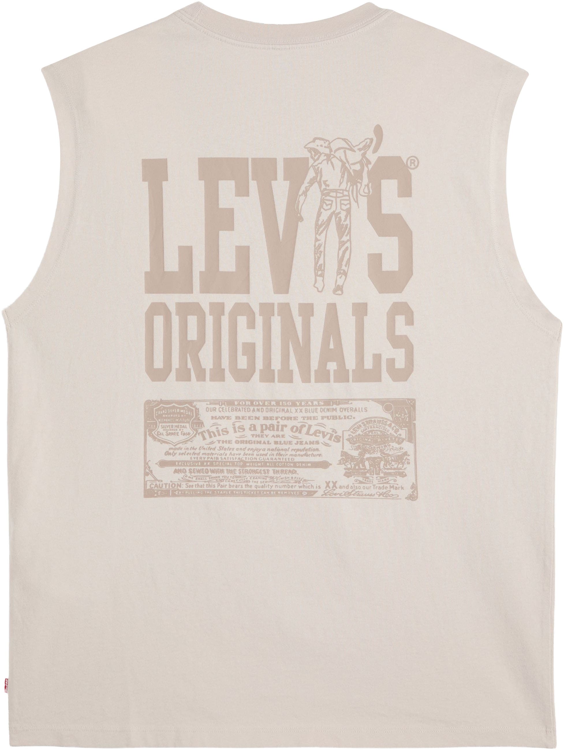 Levi's® Muskelshirt »GR MUSCLE TANK« Vorder- und Rückenteil mit Druck