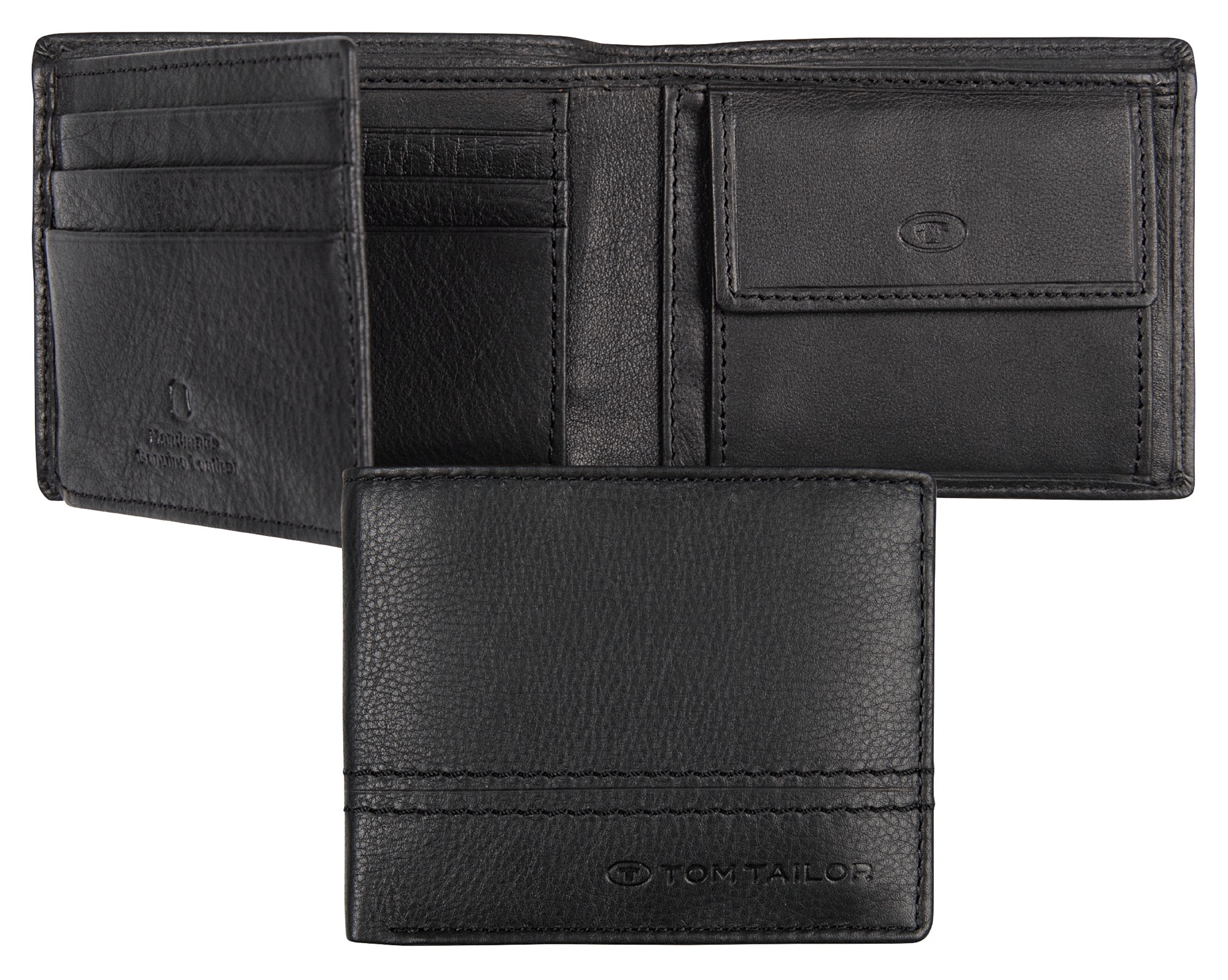 TOM TAILOR Geldbörse "Jerrie" aus kernigem Rindsleder, mutlifunktional und günstig online kaufen