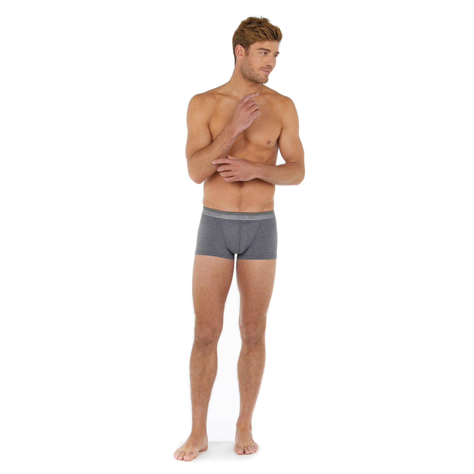 Hom Boxershorts »HO1« bequem, weich, eng, elastisch, basic, breiter Bund, Baumwollmix