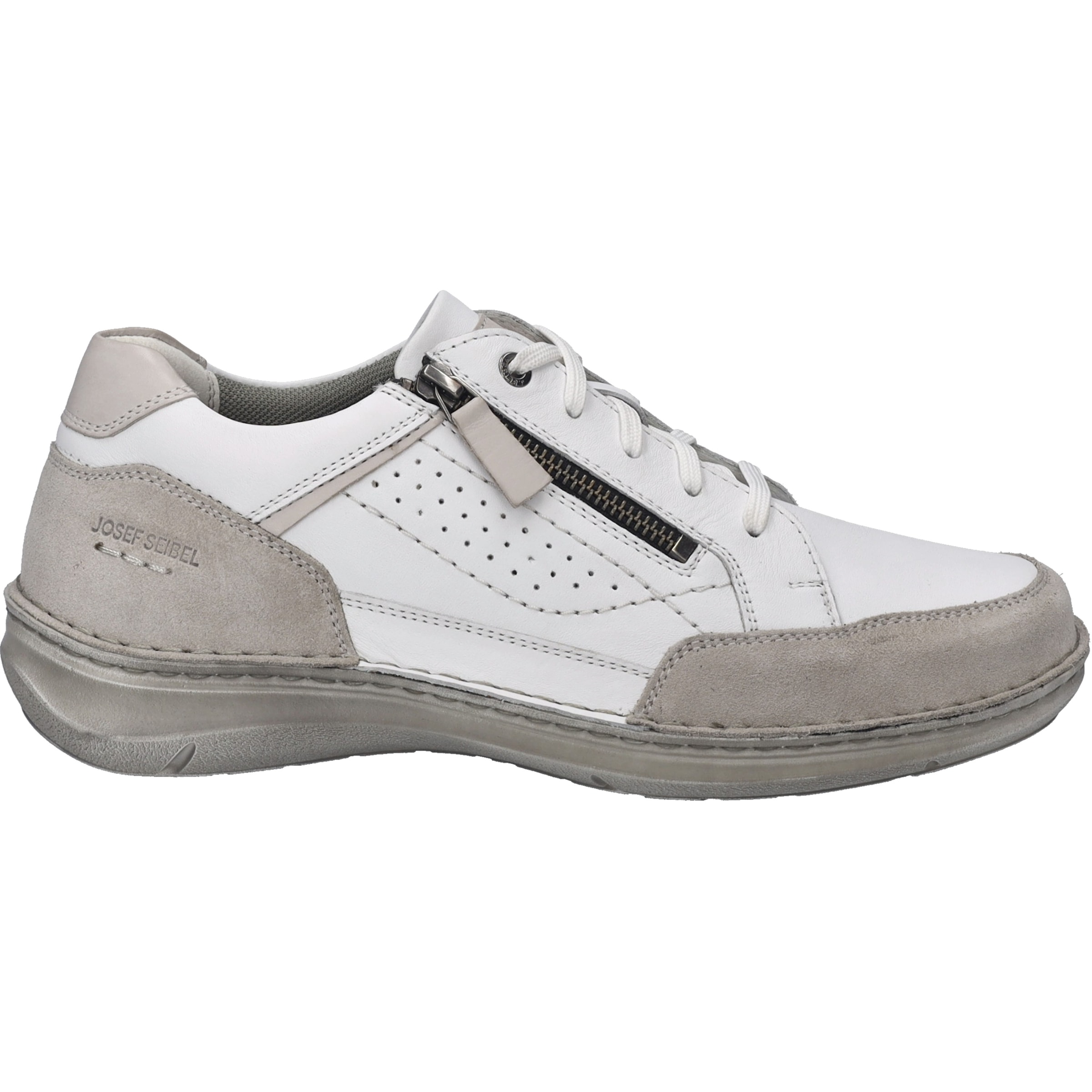 Josef Seibel Schnürschuh »New Anvers 11, weiss-kombi«