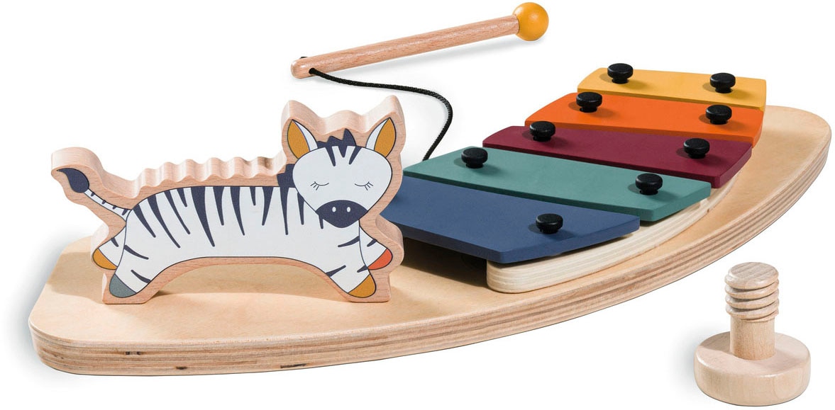 Hauck Spielzeug-Musikinstrument »Play Music Zebra«, FSC® - schützt Wald - weltweit