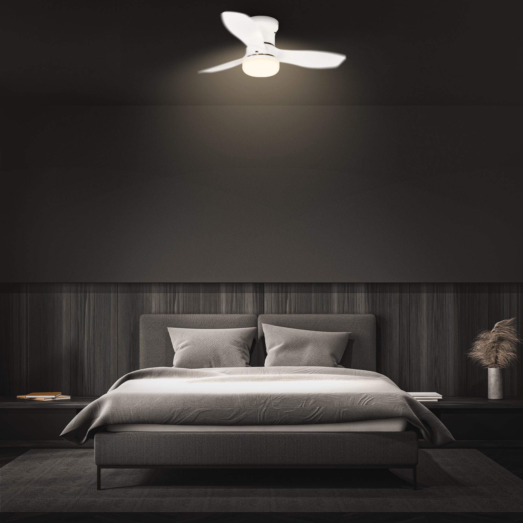 Briloner Leuchten LED Deckenleuchte »LUFITO« LED-Board 1 Stk. warmweiß - kaltweiß Schlafzimmer, Wohnzimmer, Esszimmer, Flur, Küche