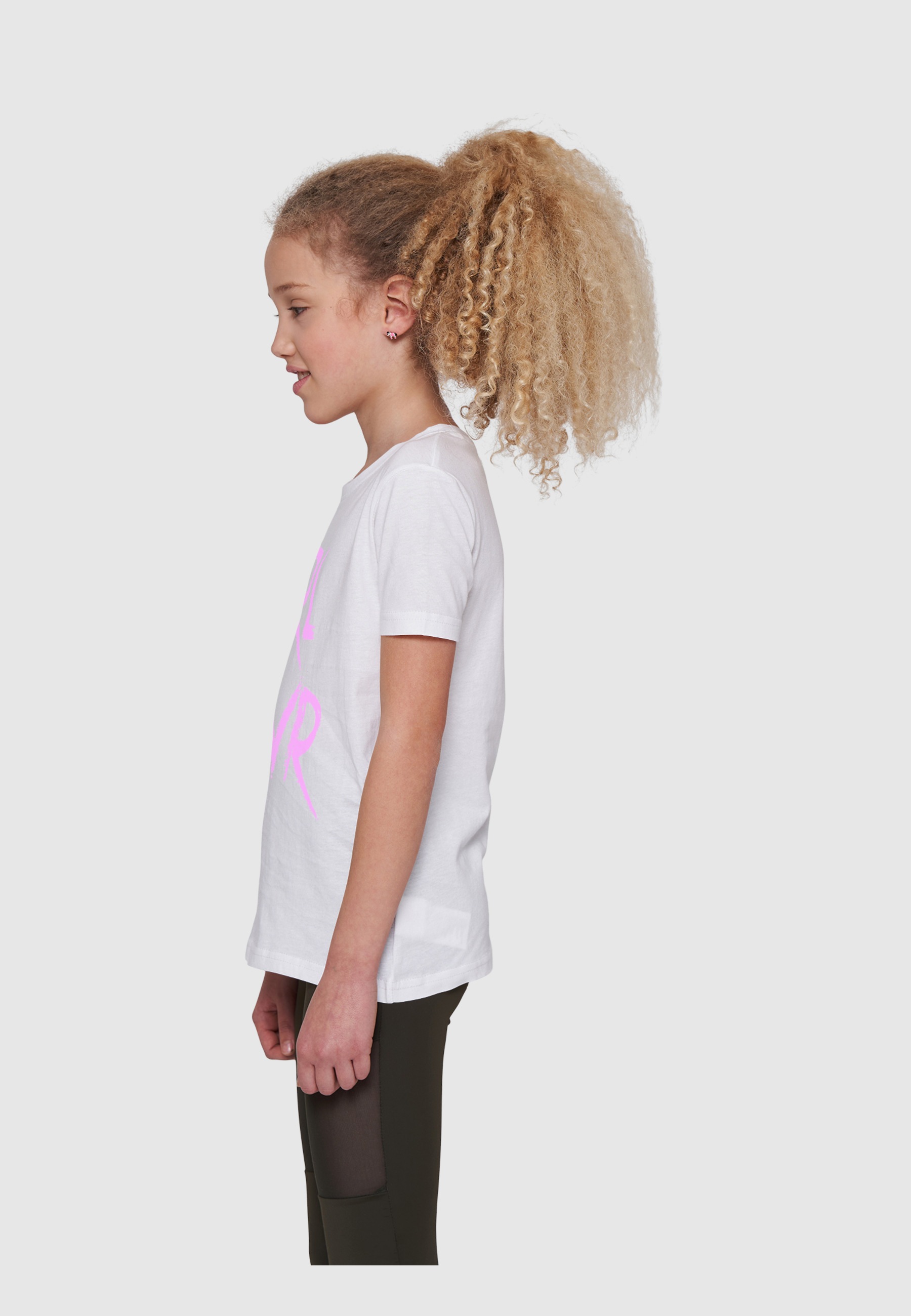 MisterTee T-Shirt »MisterTee Damen Kids Sweet Heart Candy Tee« 1 Stk.