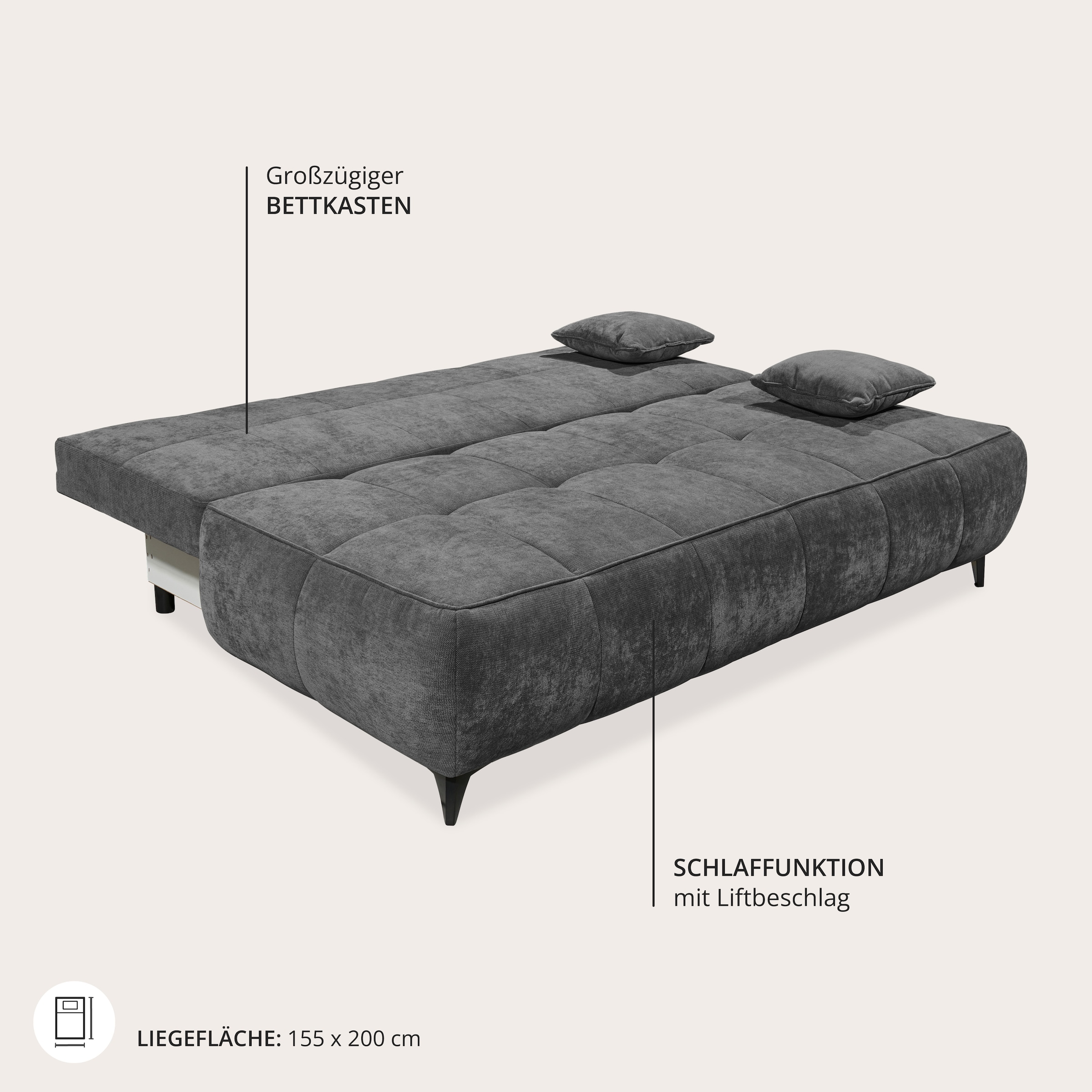ED EXCITING DESIGN Schlafsofa