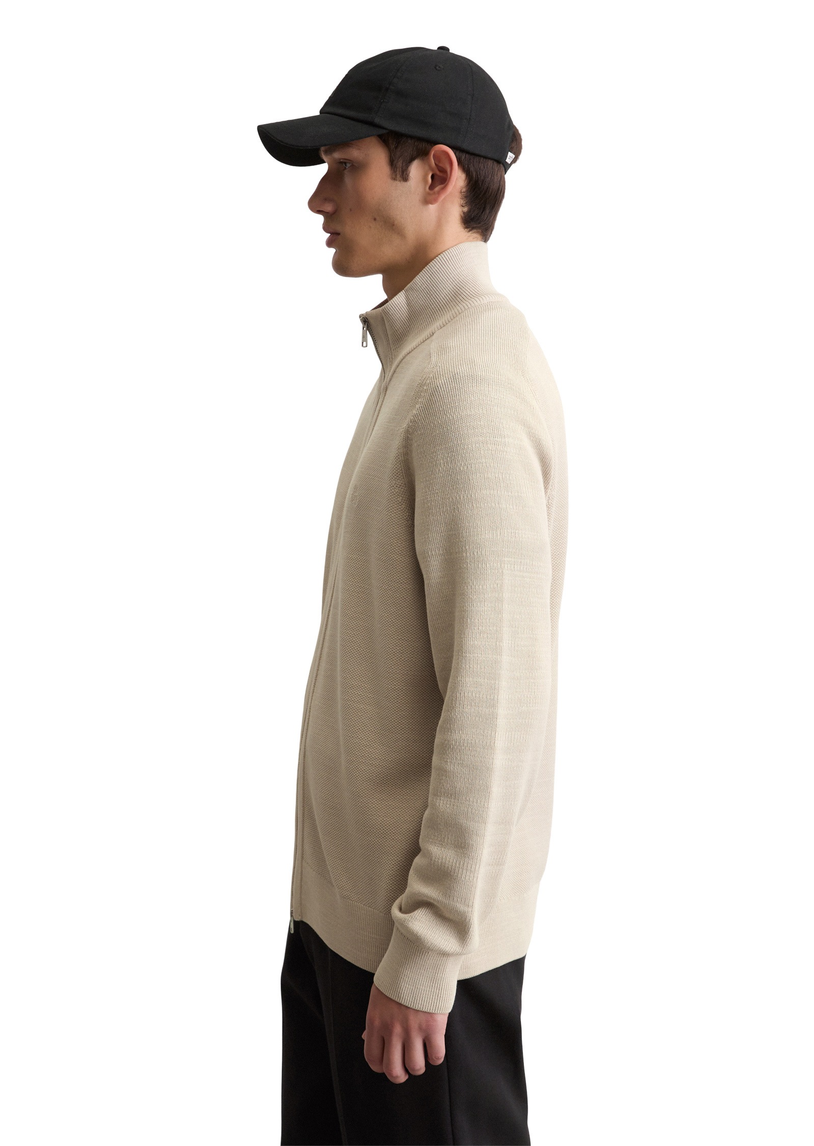 Marc O'Polo Cardigan »aus feinem Bio-Baumwoll-Piqué«