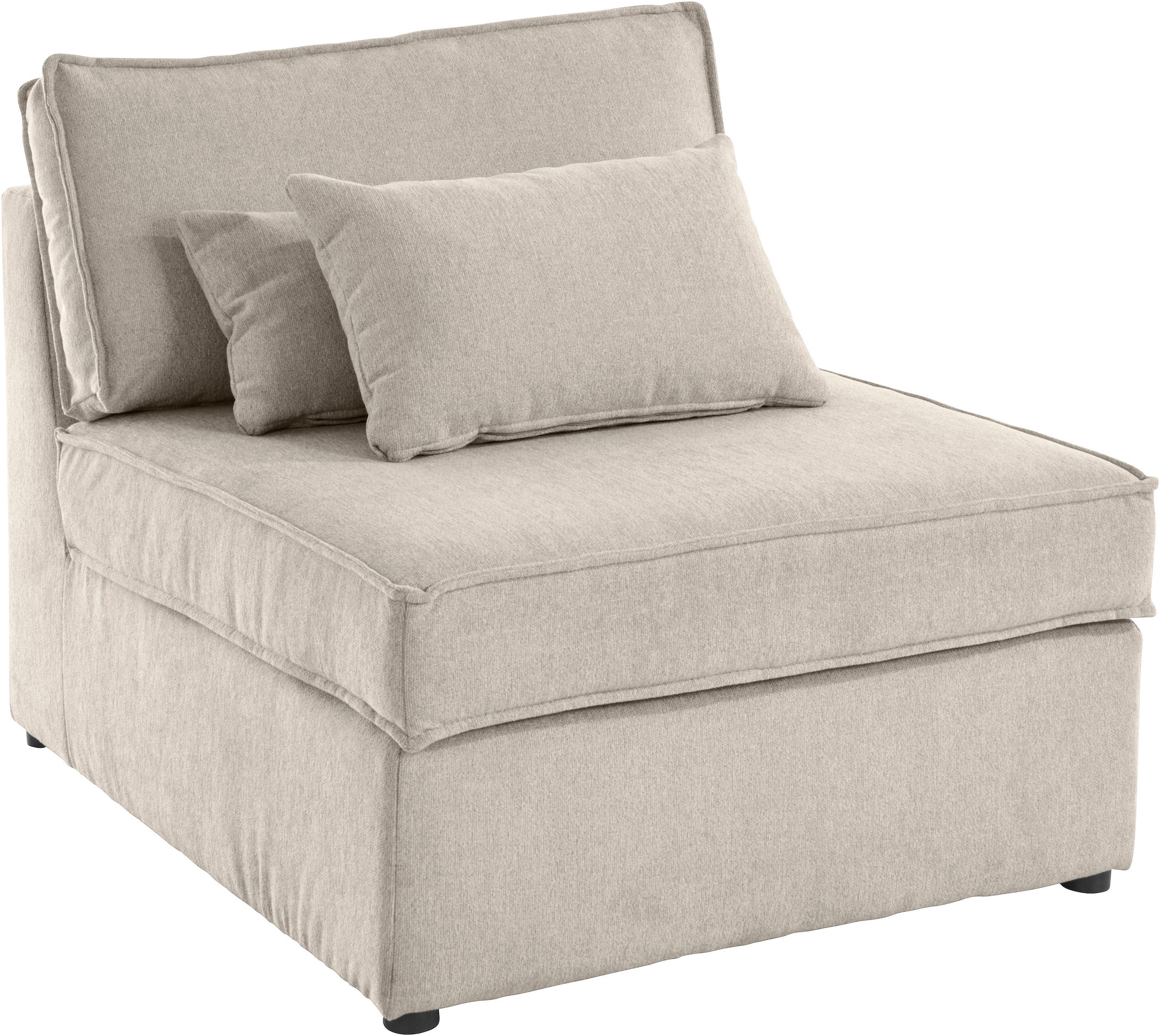 OTTO home Sofa-Mittelelement "Florid" als Teil eines Modulsofas, fester Sit günstig online kaufen