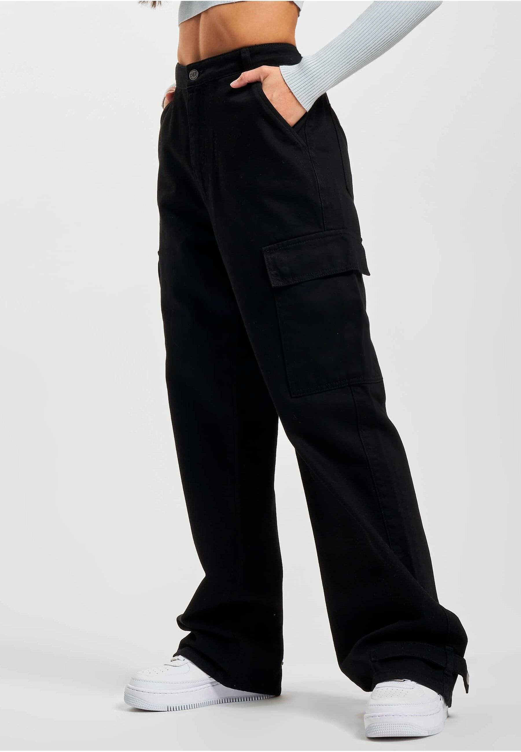 DEF Stoffhose »DEF Damen DEF Cargo Pants«, (1 tlg.)