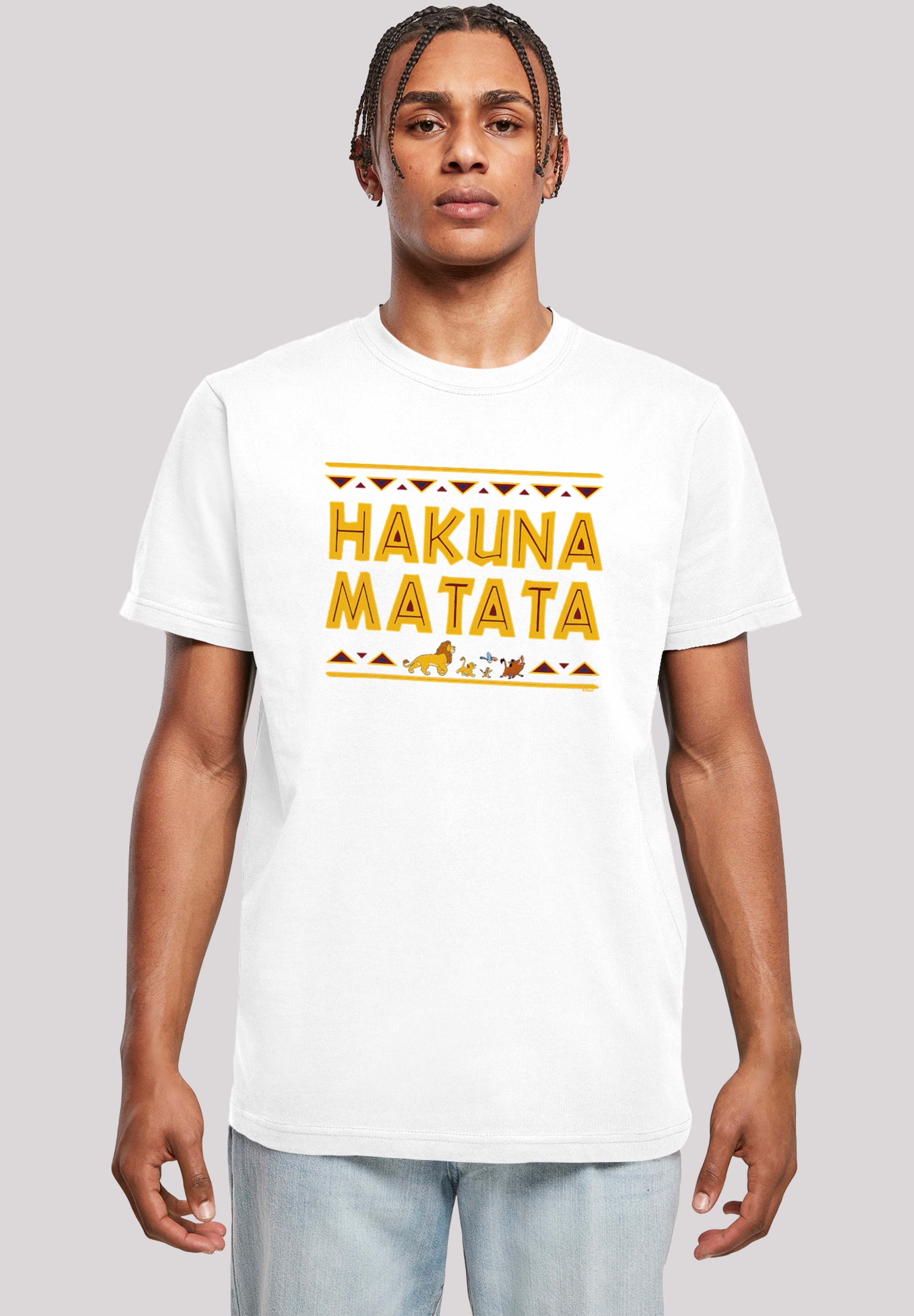 F4NT4STIC T-Shirt "Disney König der Löwen Hakuna Matata", Herren,Premium Me günstig online kaufen