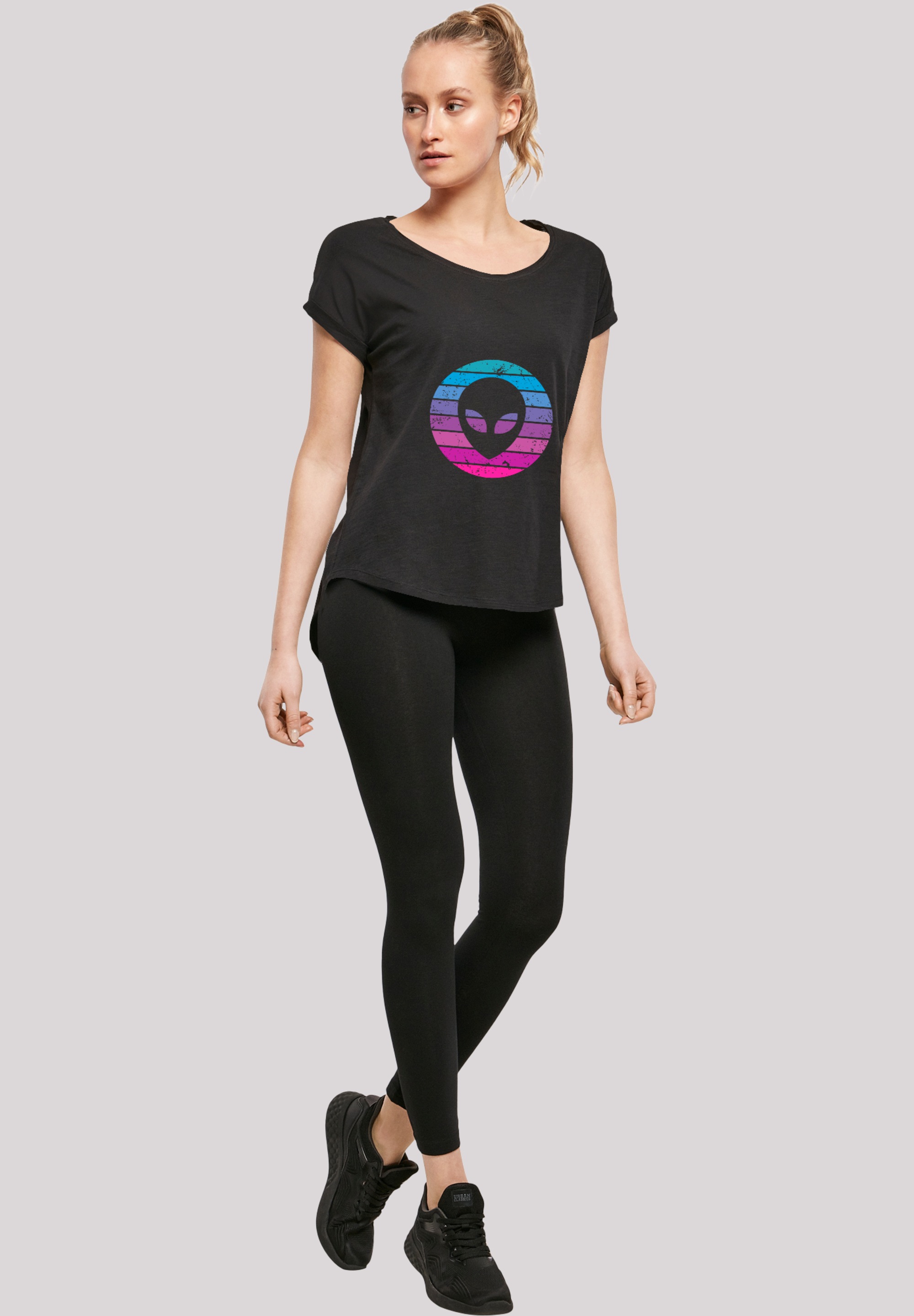 F4NT4STIC T-Shirt »Alien Kopf«, Premium Qualität