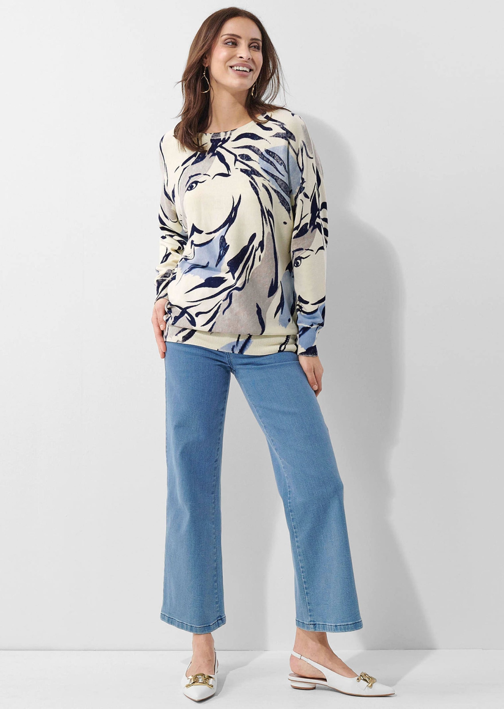 Alba Moda Longpullover »Pullover Pullover«