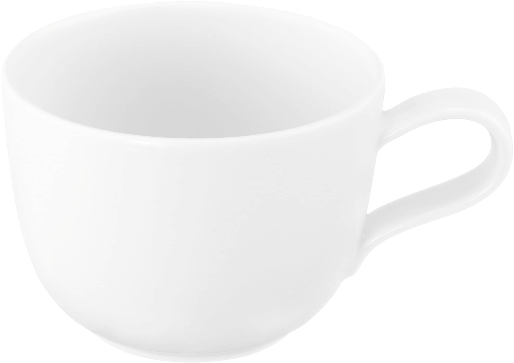Seltmann Weiden Kaffeeservice »Geschirr-Set, Service Liberty«, (Set, 18 tlg.), Teller Set, Tassen, weiß, Made in Germany, 18 Teile, für 6 Personen