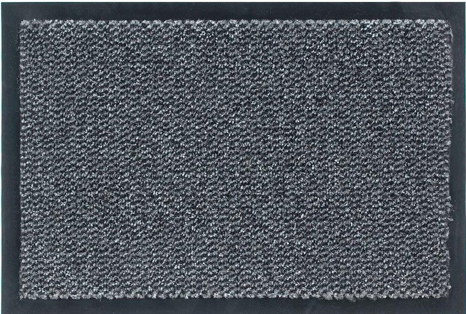 Läufer ASTRA "1" Gr. 18, grau, B:90cm H:7mm L:150cm, Kunstfaser, Teppiche, Läufer, In -und Outdoor geeignet