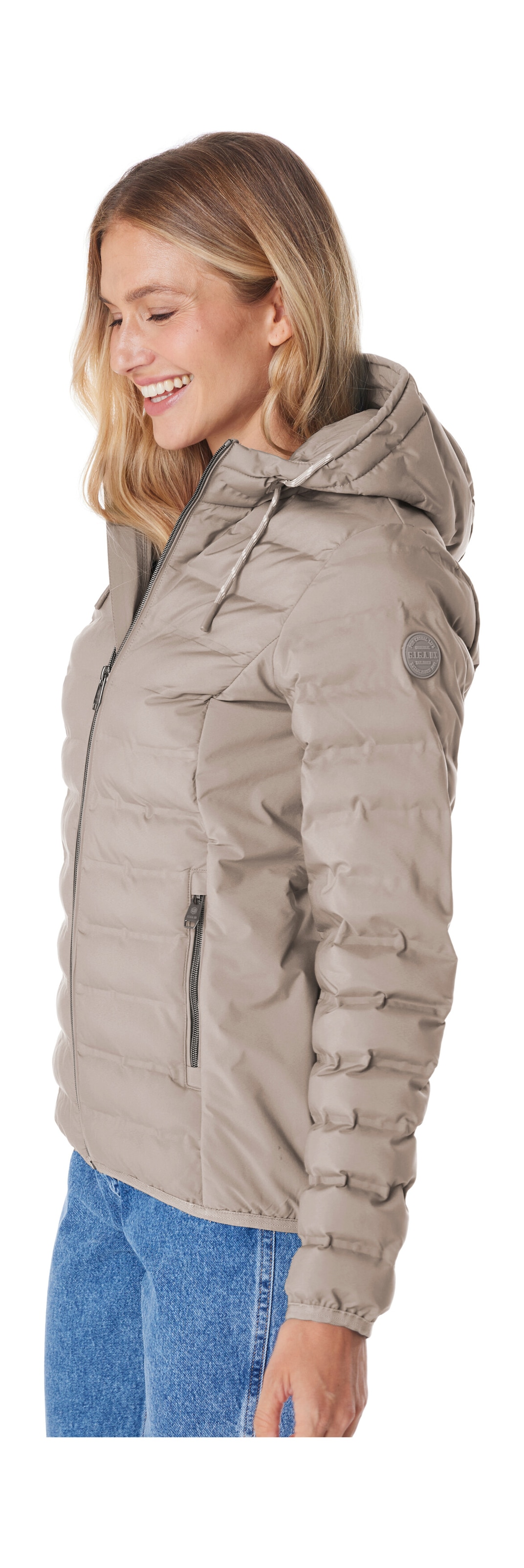 G.I.G.A. DX by killtec Steppjacke »Damen Steppjacke OOGW 1« Leichte Steppjacke, wasserabweisend, weitenregulierbare Kapuze