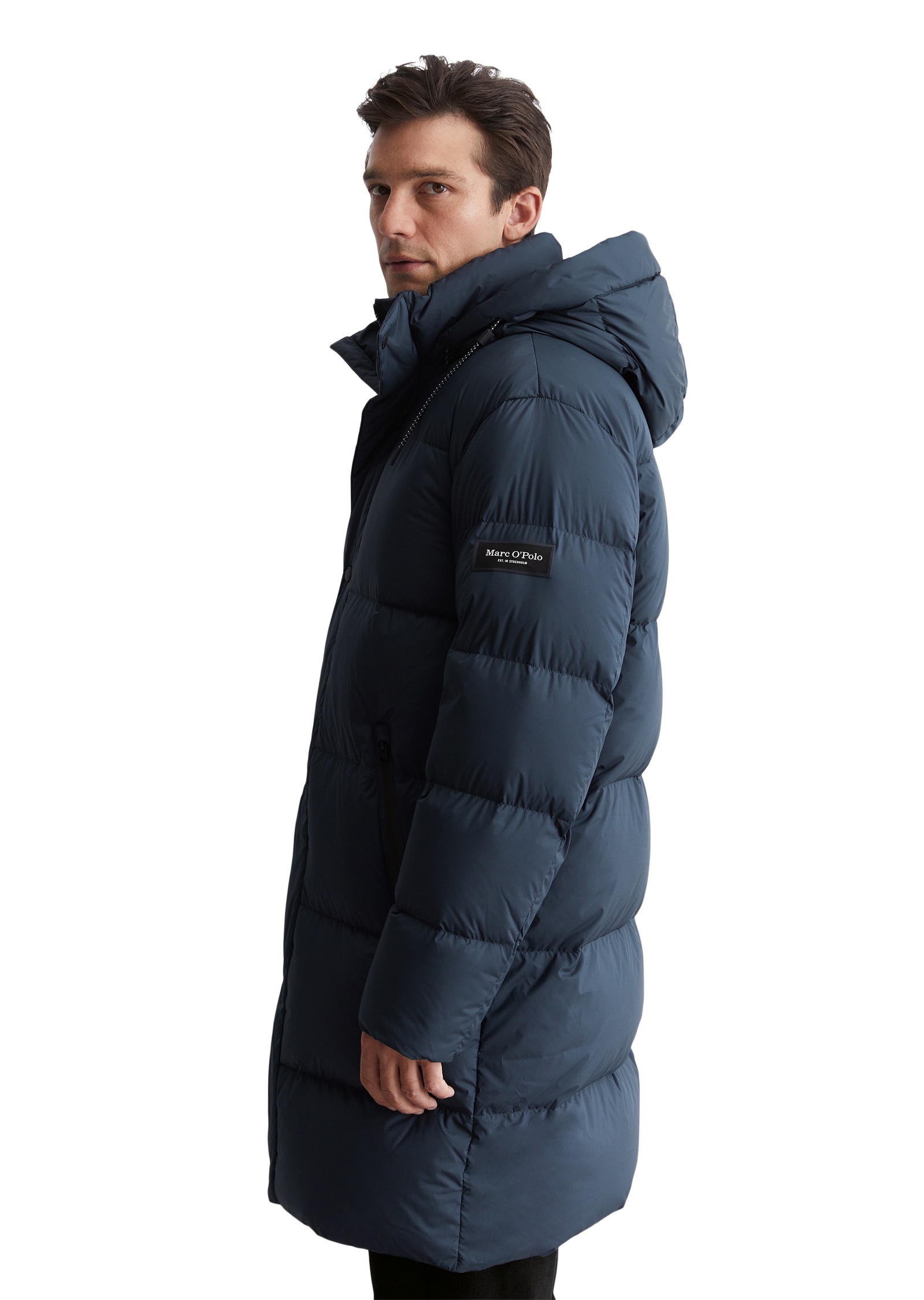 Marc O'Polo Outdoorjacke »mit abnehmbarer Kapuze«