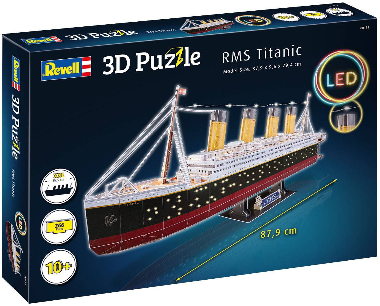 Revell® 3D-Puzzle »RMS Titanic LED«