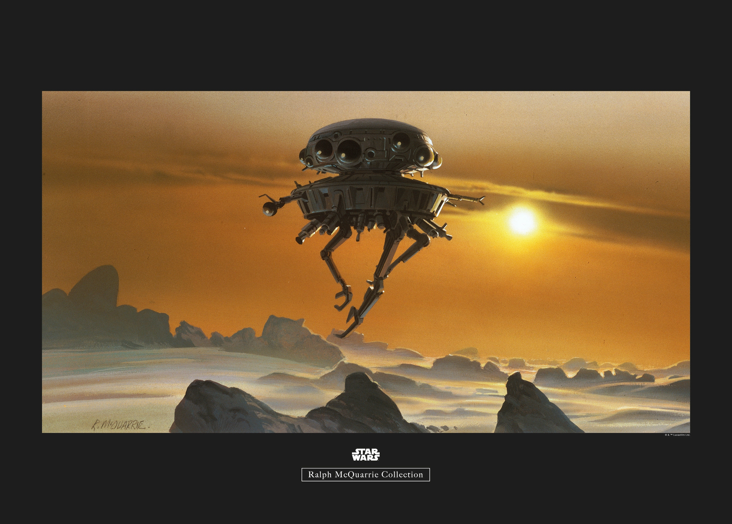 Komar Poster "Star Wars Classic RMQ Hoth Probe Droid", Star Wars, (1 St.), Kinderzimmer, Schlafzimmer, Wohnzimmer