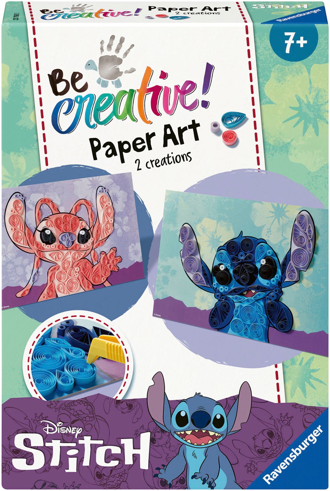 Kreativset »BeCreative Paper Art Quilling Stitch«, Made in Europe, FSC® - schützt Wald...