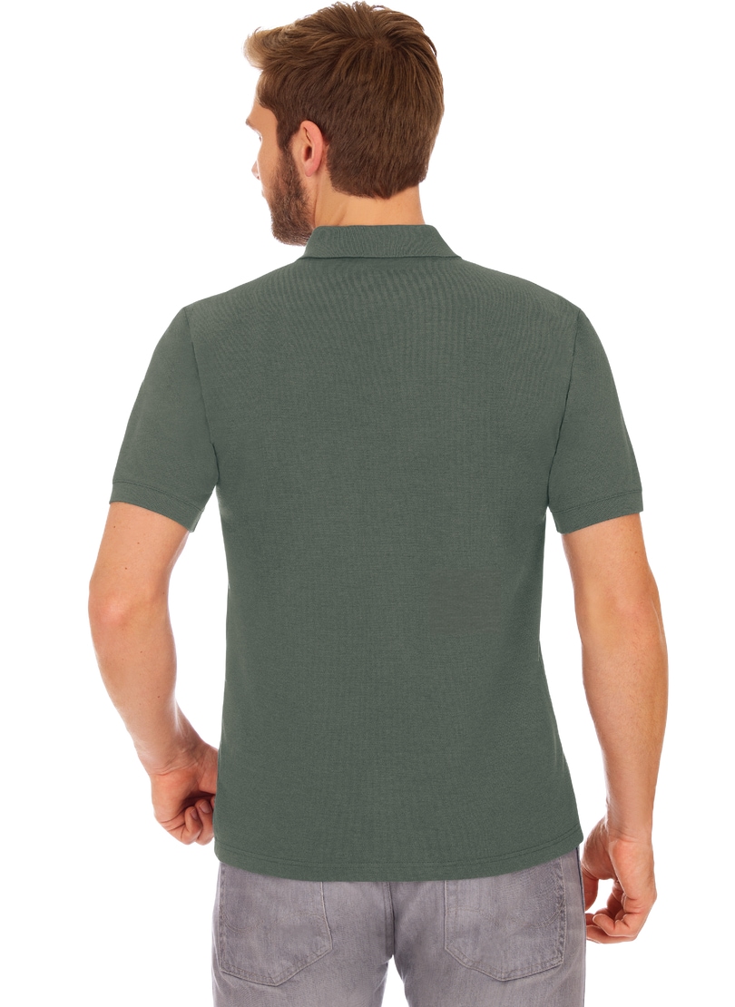 Trigema Poloshirt »TRIGEMA Polohemd mit | BAUR ▷ kaufen Brusttasche«