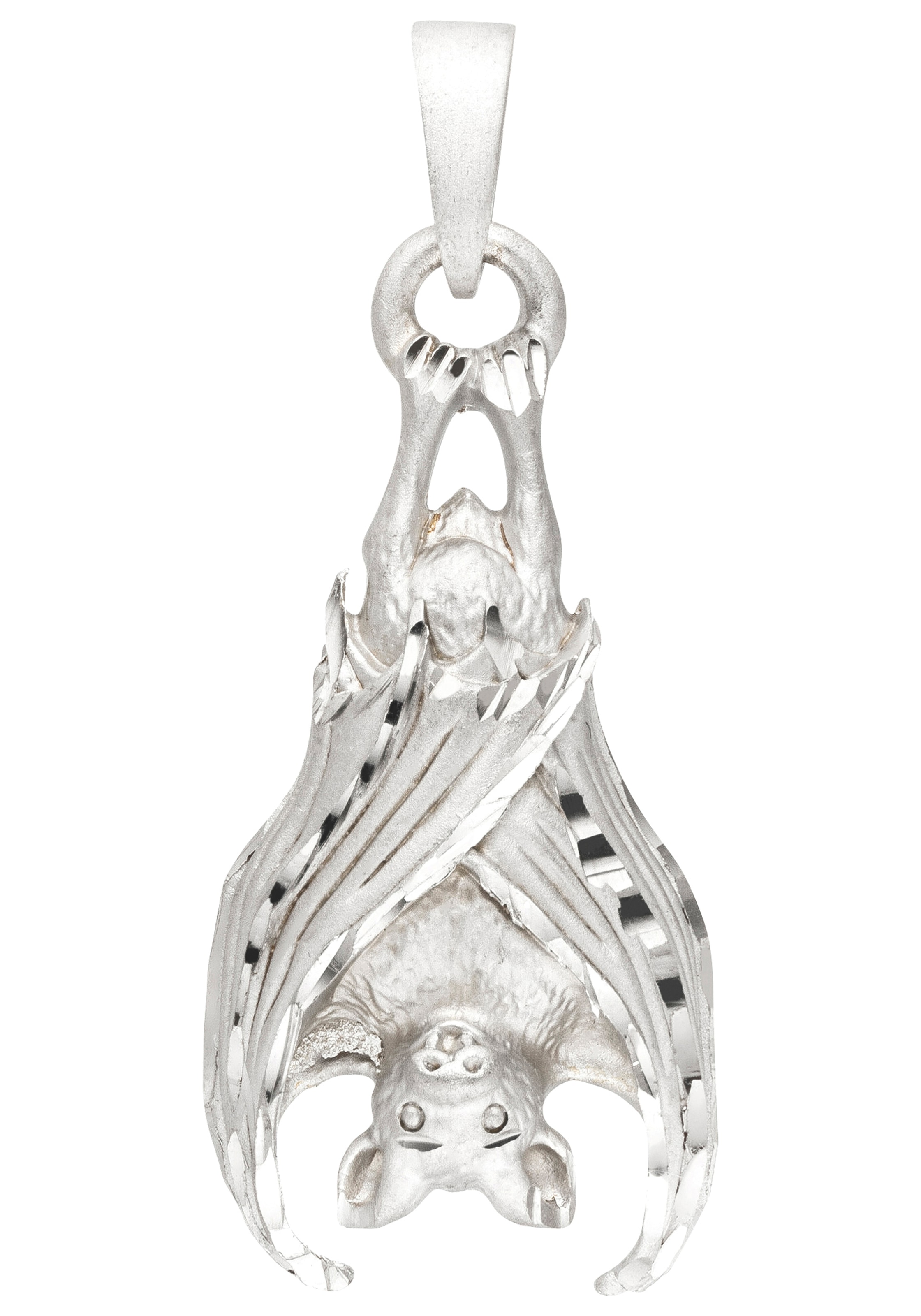 Kettenanhänger »Hängende Fledermaus«, 925 Silber