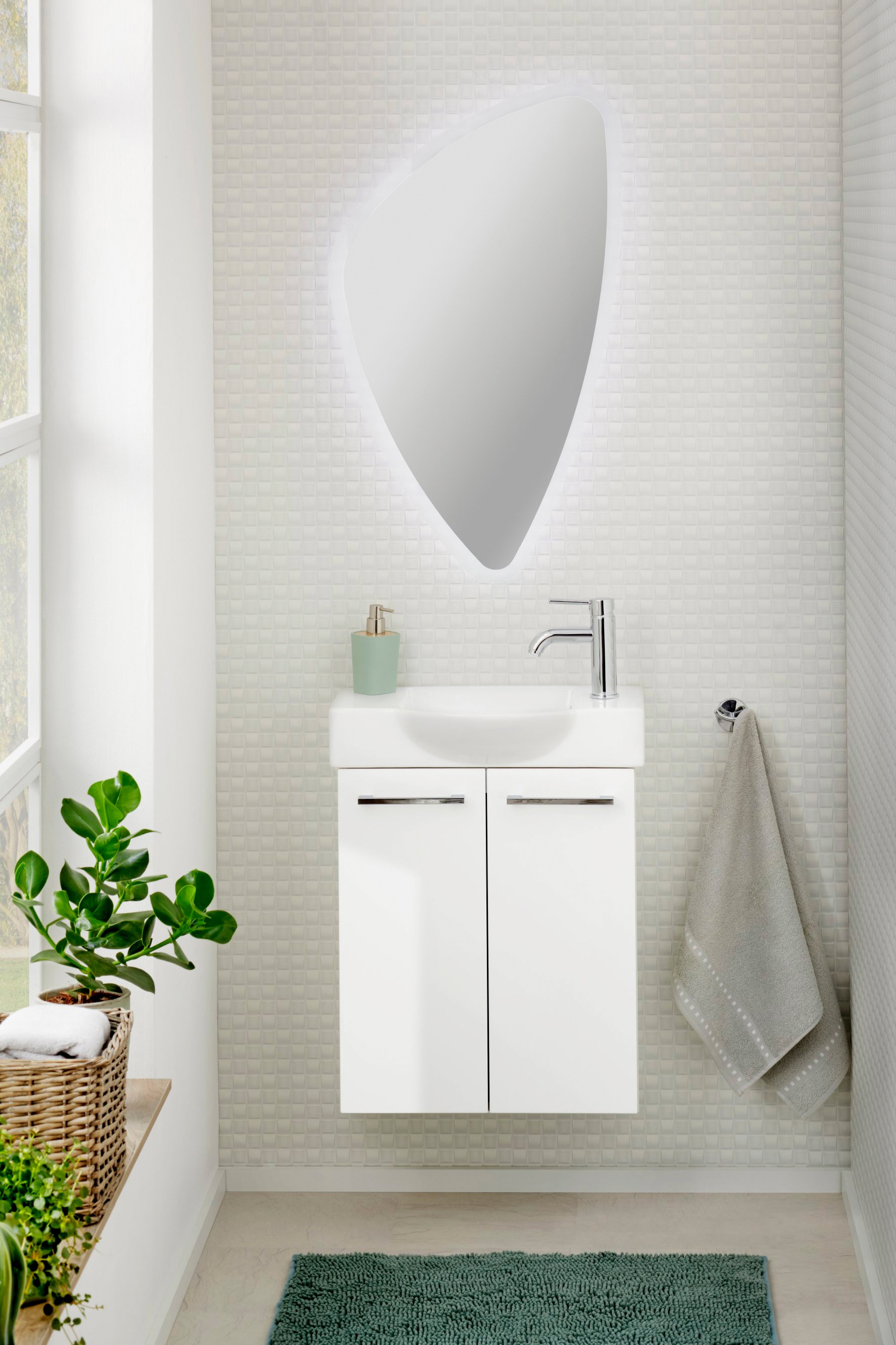 FACKELMANN Badspiegel »Organic«, LED