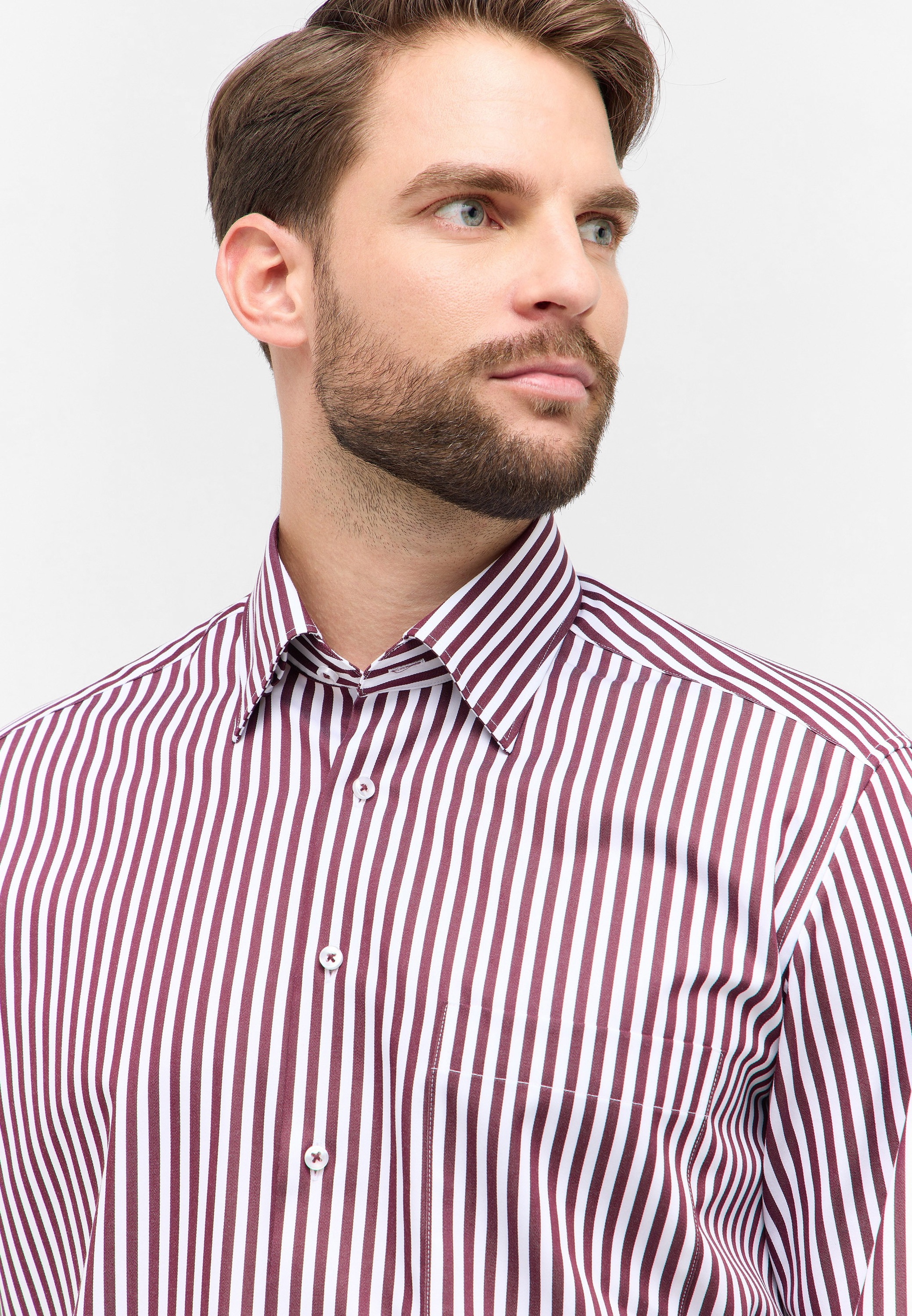 Thumbnail - Eterna Langarmhemd "COMFORT FIT" NON IRON (bügelfrei)