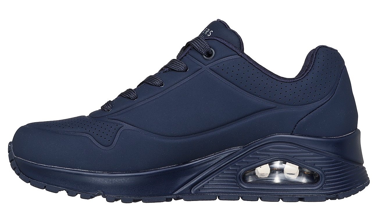 Skechers Wedgesneaker »UNO STAND ON AIR«, Freizeitschuh, Halbschuh, Schnürschuh weich gepolsterte Innensohle