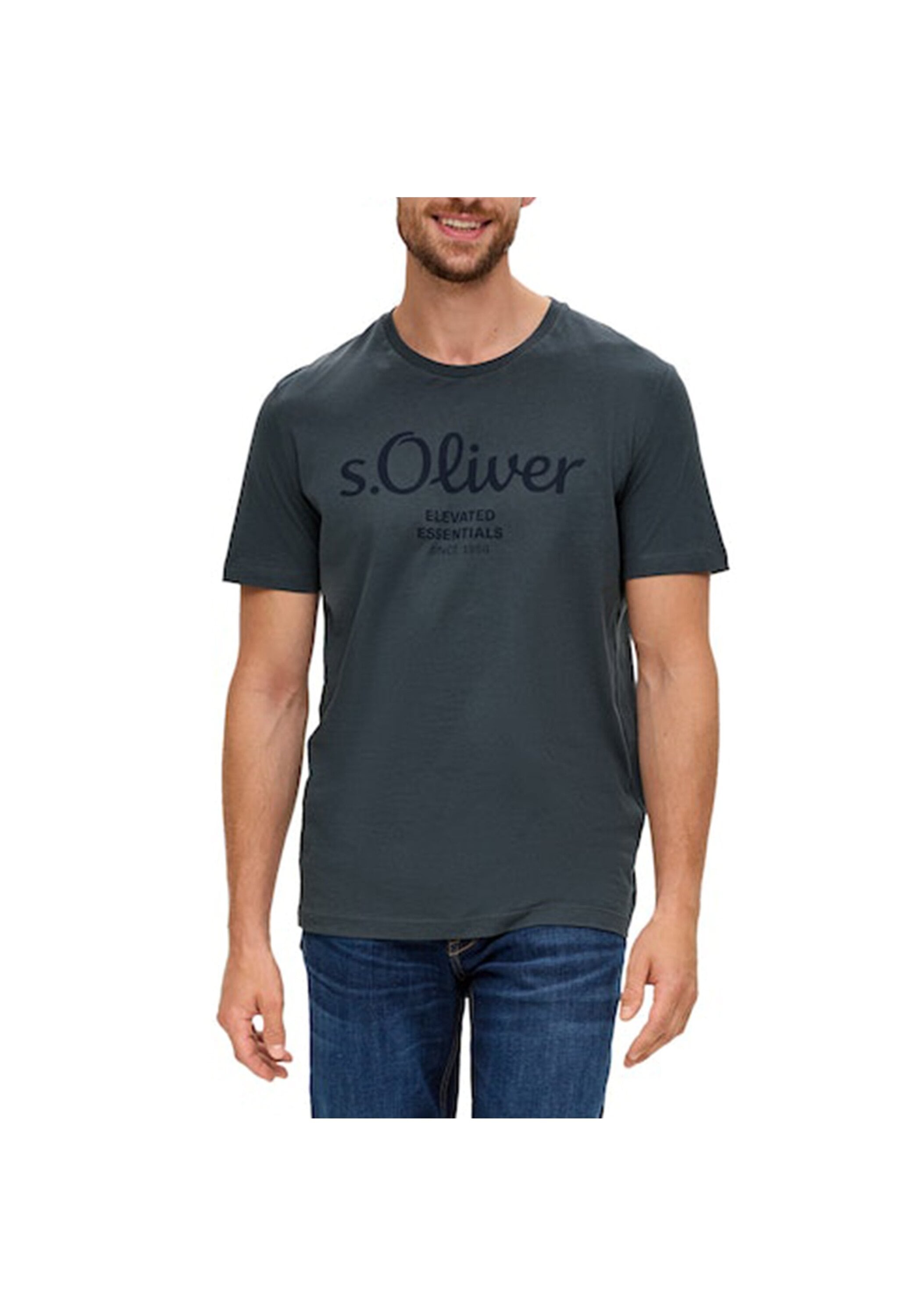 s.Oliver T-Shirt »T-Shirt Logo T-Shirt 1er Pack«