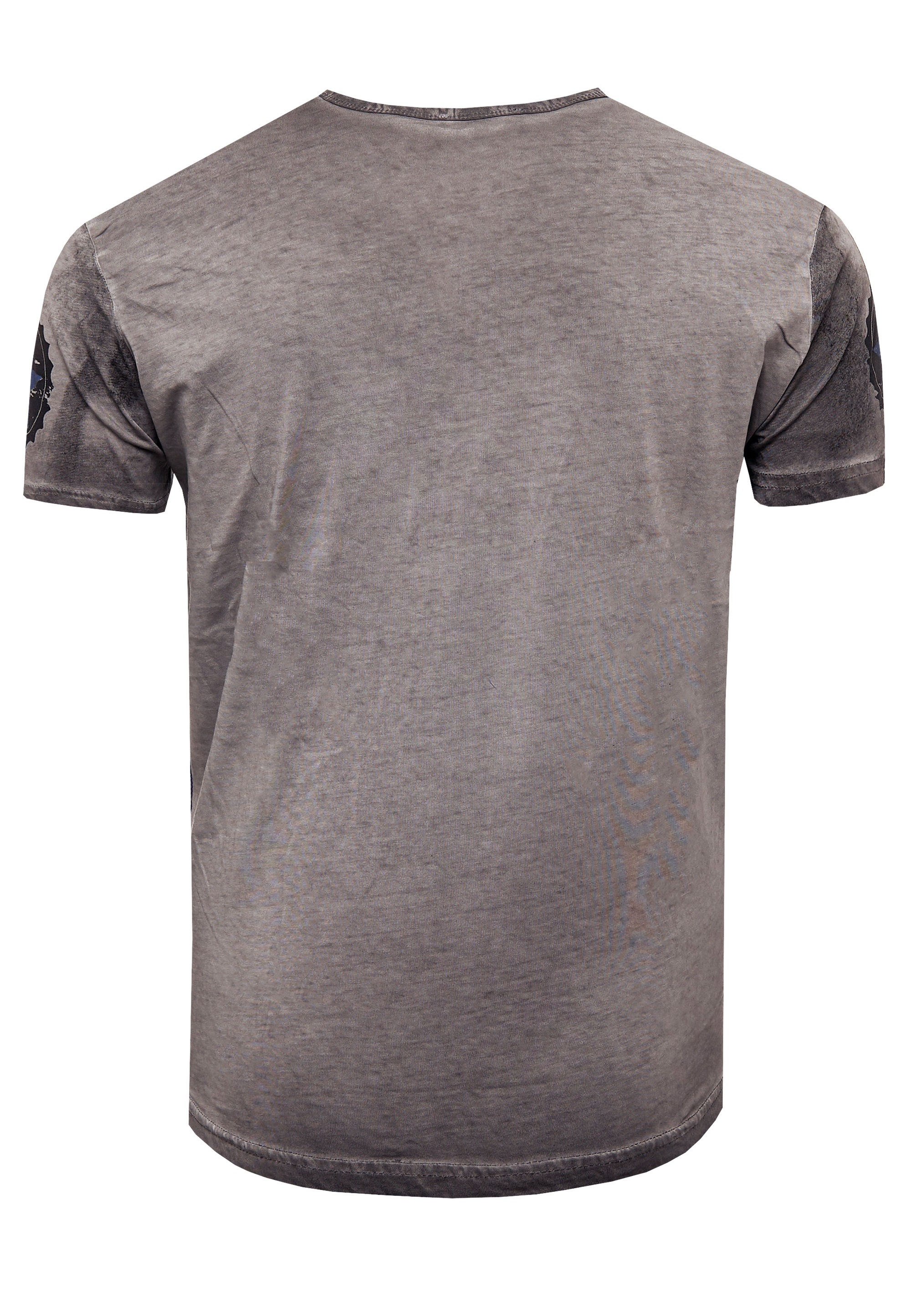 Rusty Neal T-Shirt in tollem Batik-Design
