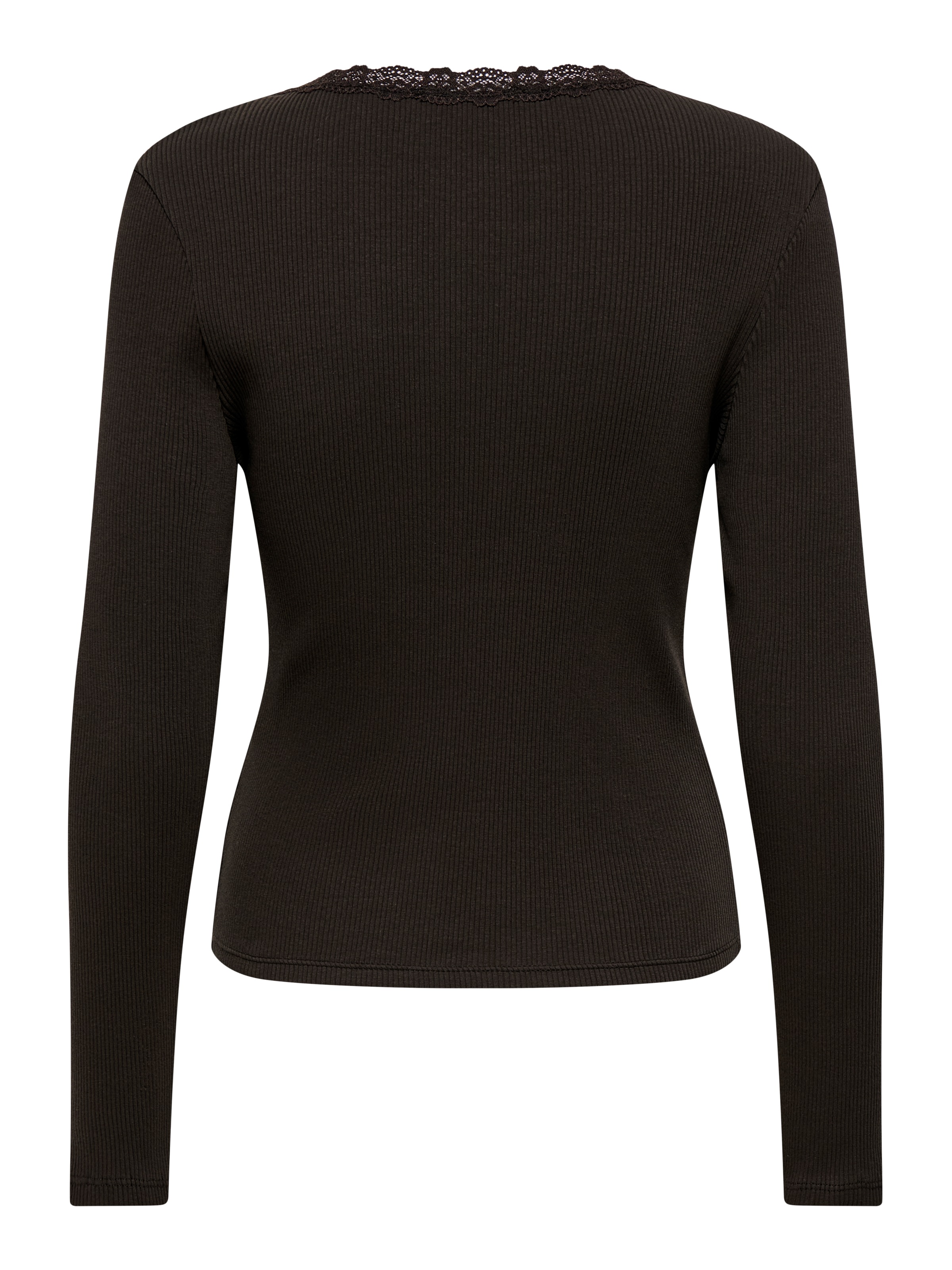 ONLY V-Shirt "ONLSARA SHARAI L/S V-NECK TOP JRS" Baumwollmischung, slim fit günstig online kaufen