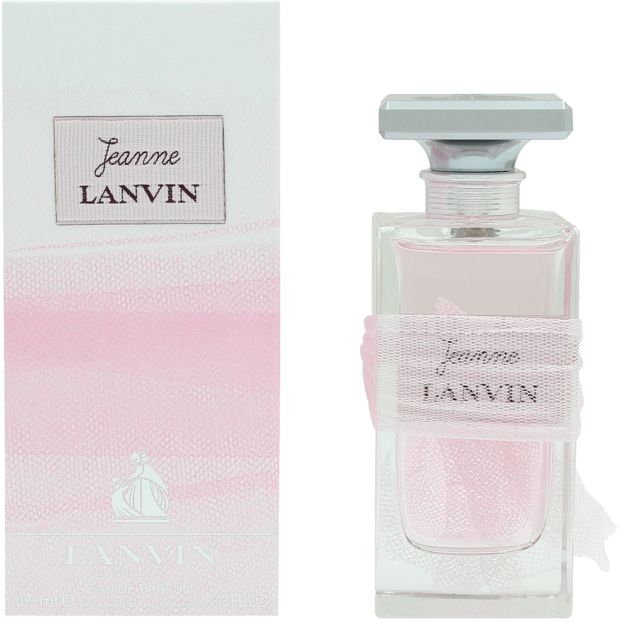 LANVIN Eau de Parfum »Jeanne«, Blumig-fruchtiger Damenduft mit Birne, Pfingstrose und Sandelholz.