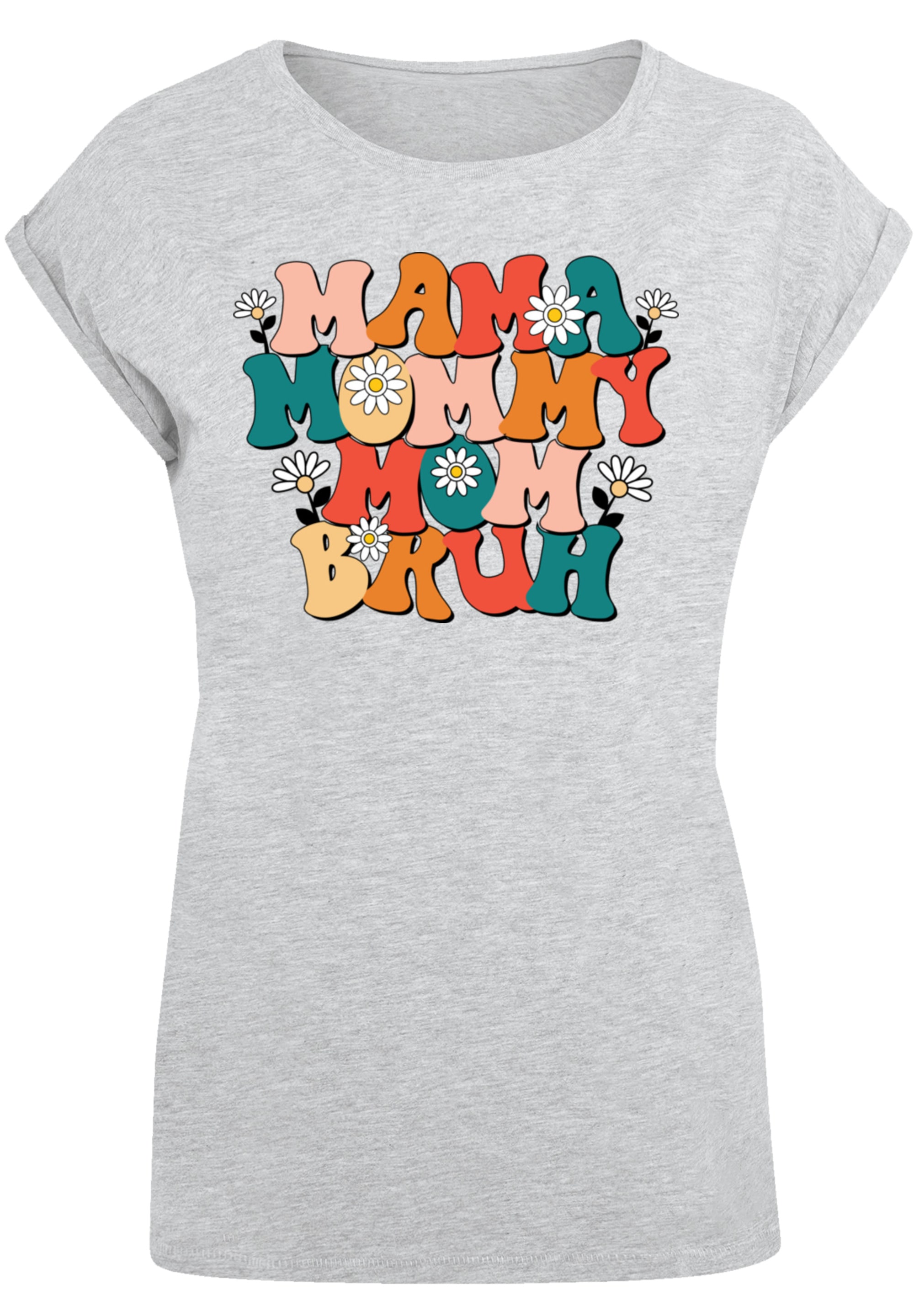 F4NT4STIC T-Shirt »Mothers Day Floral Accent Mom« Premium Qualität